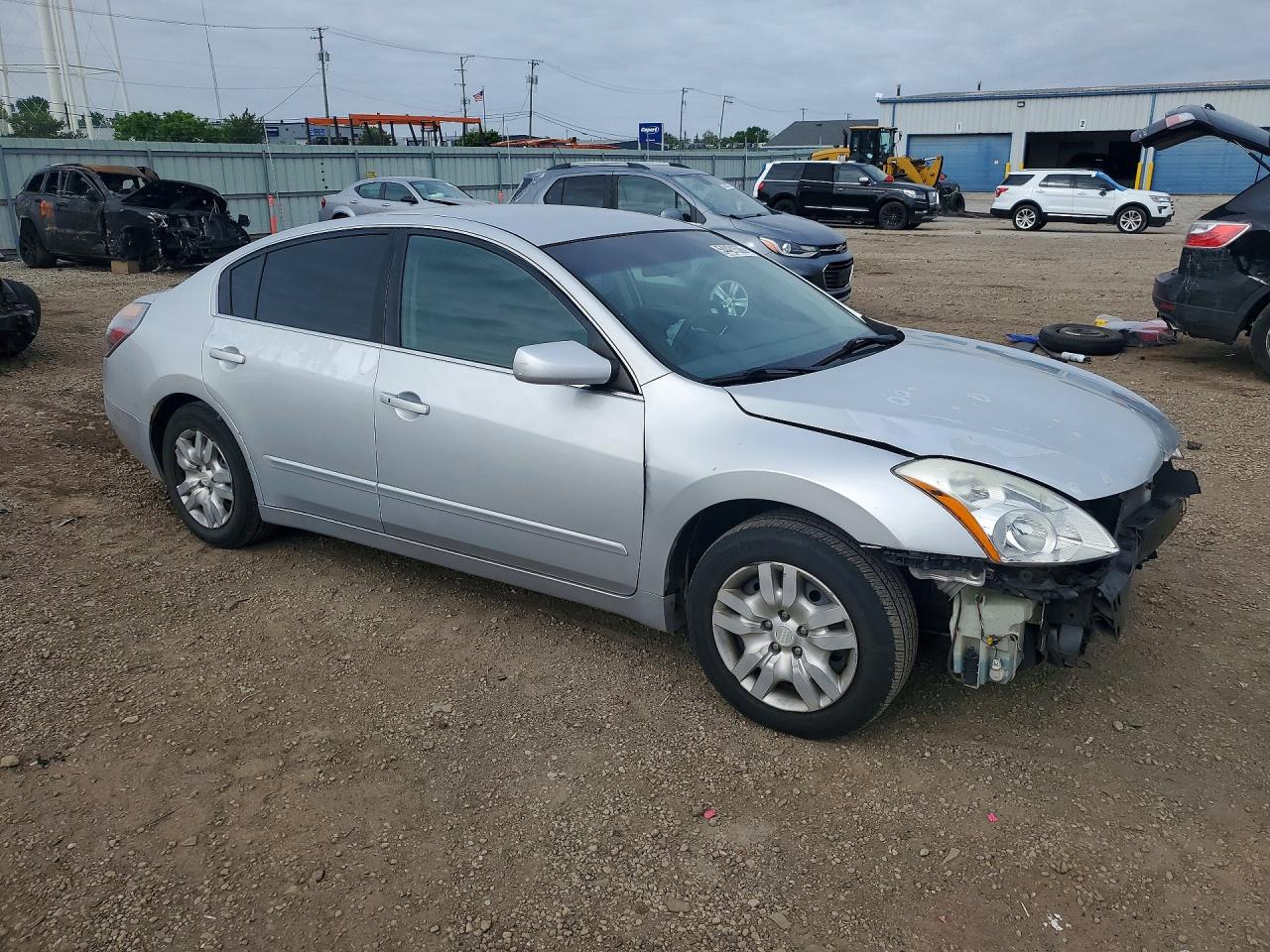 2010 Nissan Altima 2.5 Серебряный vin: 1N4AL2AP5AN415120