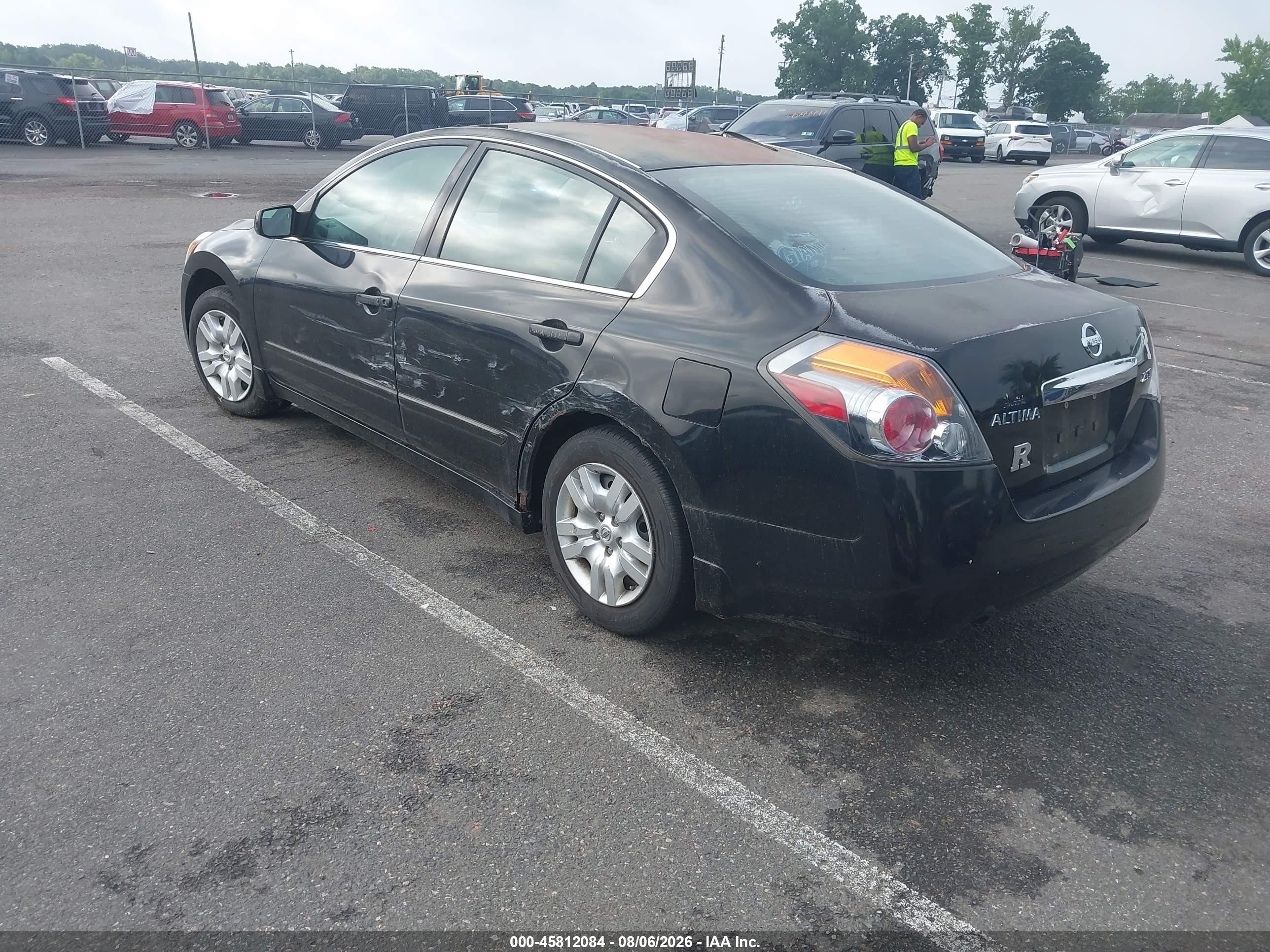 2010 Nissan Altima 2.5 S Black vin: 1N4AL2AP5AN420446