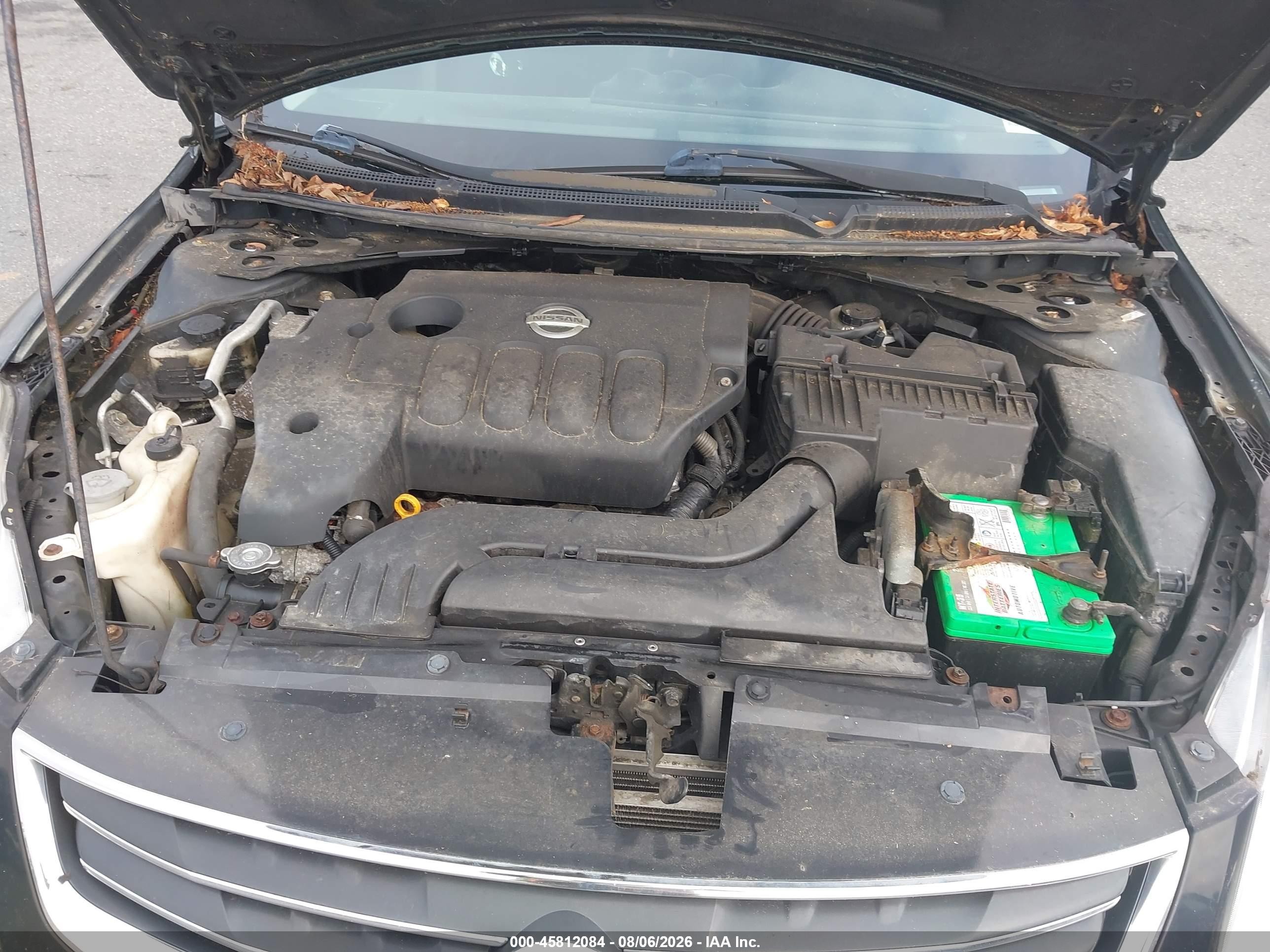 2010 Nissan Altima 2.5 S Black vin: 1N4AL2AP5AN420446