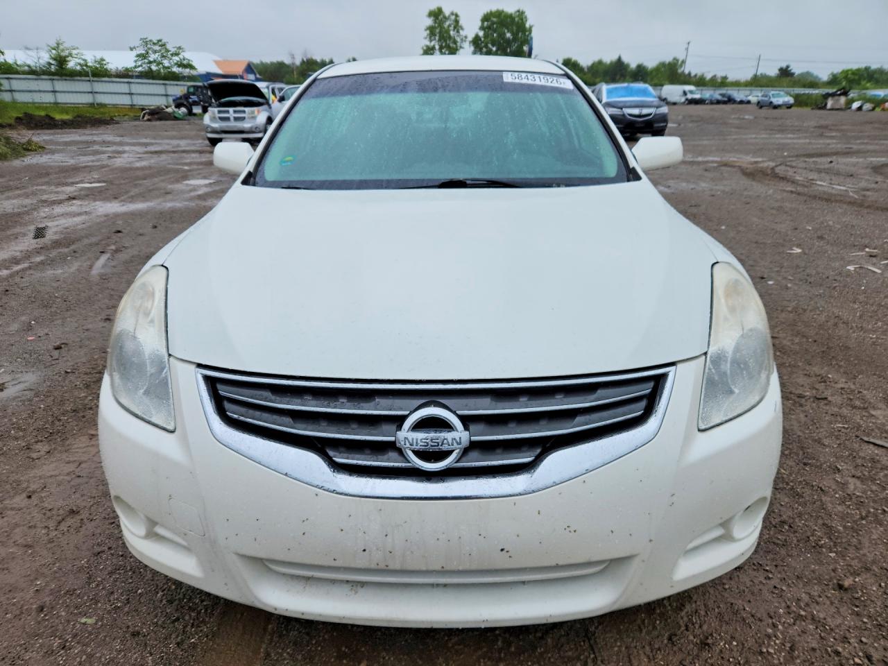 2010 Nissan Altima 2.5 White vin: 1N4AL2AP5AN443094