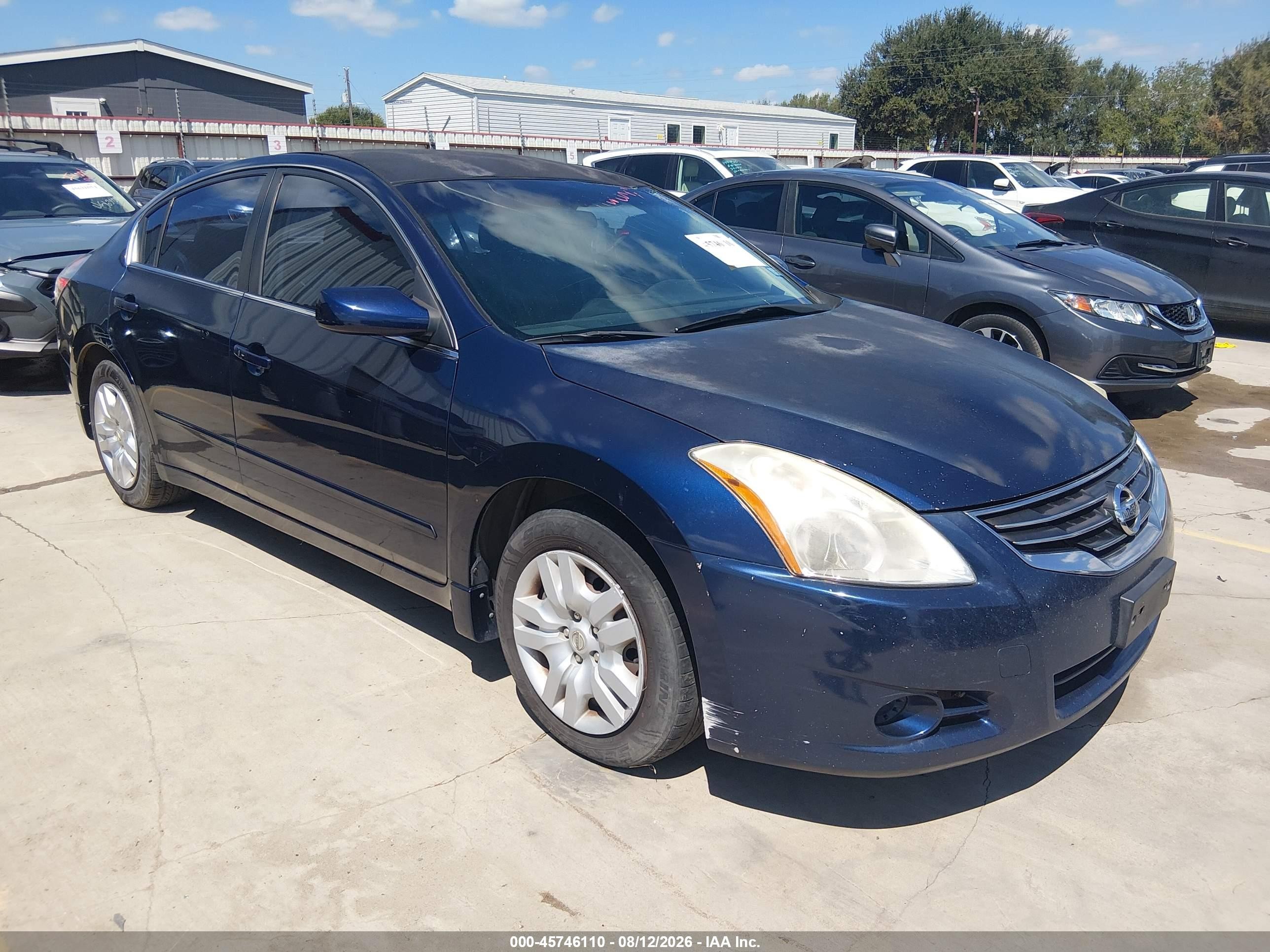 2010 Nissan Altima 2.5 S Blue vin: 1N4AL2AP5AN446271