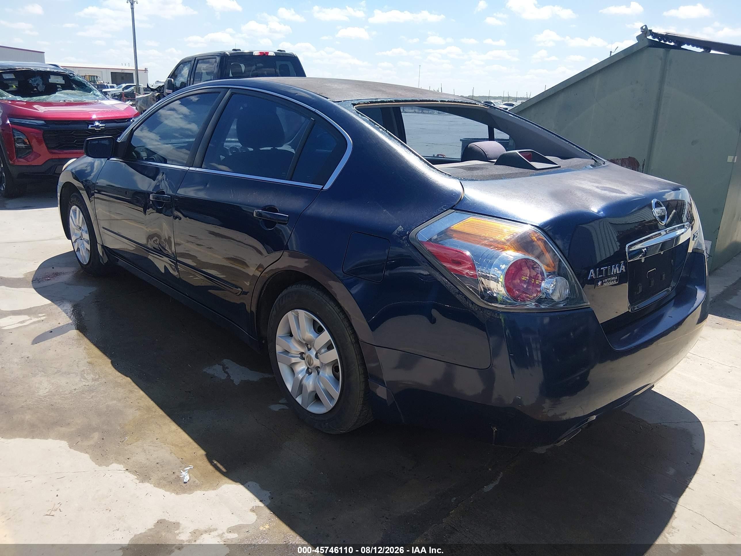 2010 Nissan Altima 2.5 S Blue vin: 1N4AL2AP5AN446271