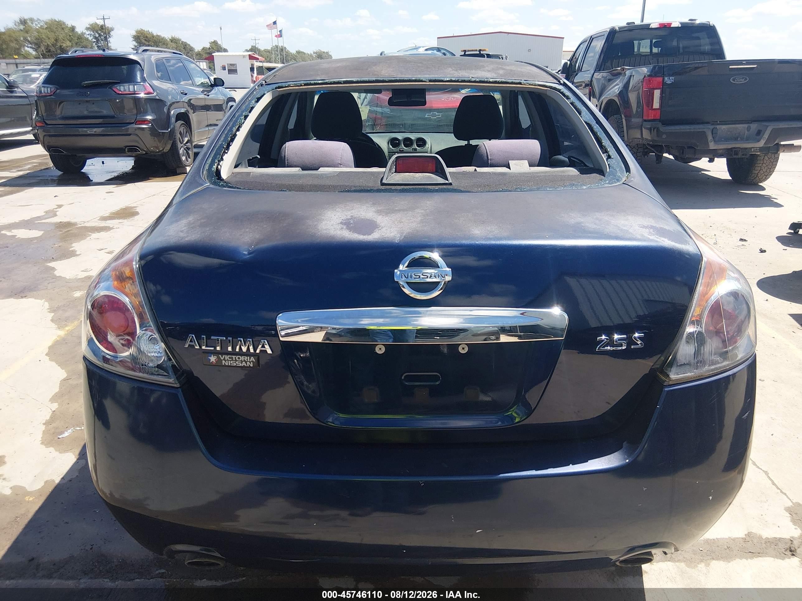 2010 Nissan Altima 2.5 S Blue vin: 1N4AL2AP5AN446271