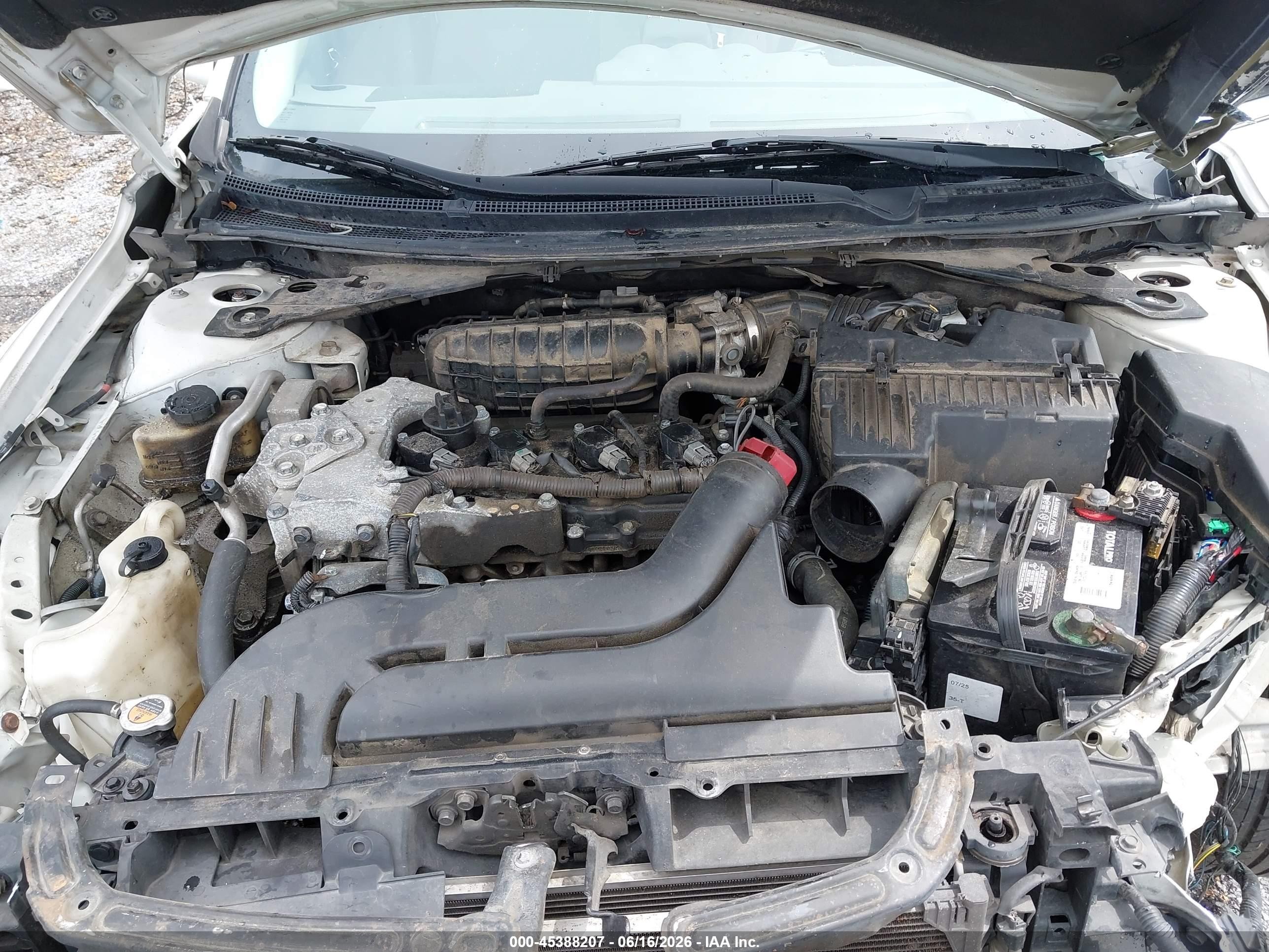 2010 Nissan Altima 2.5 S Белый vin: 1N4AL2AP5AN456587