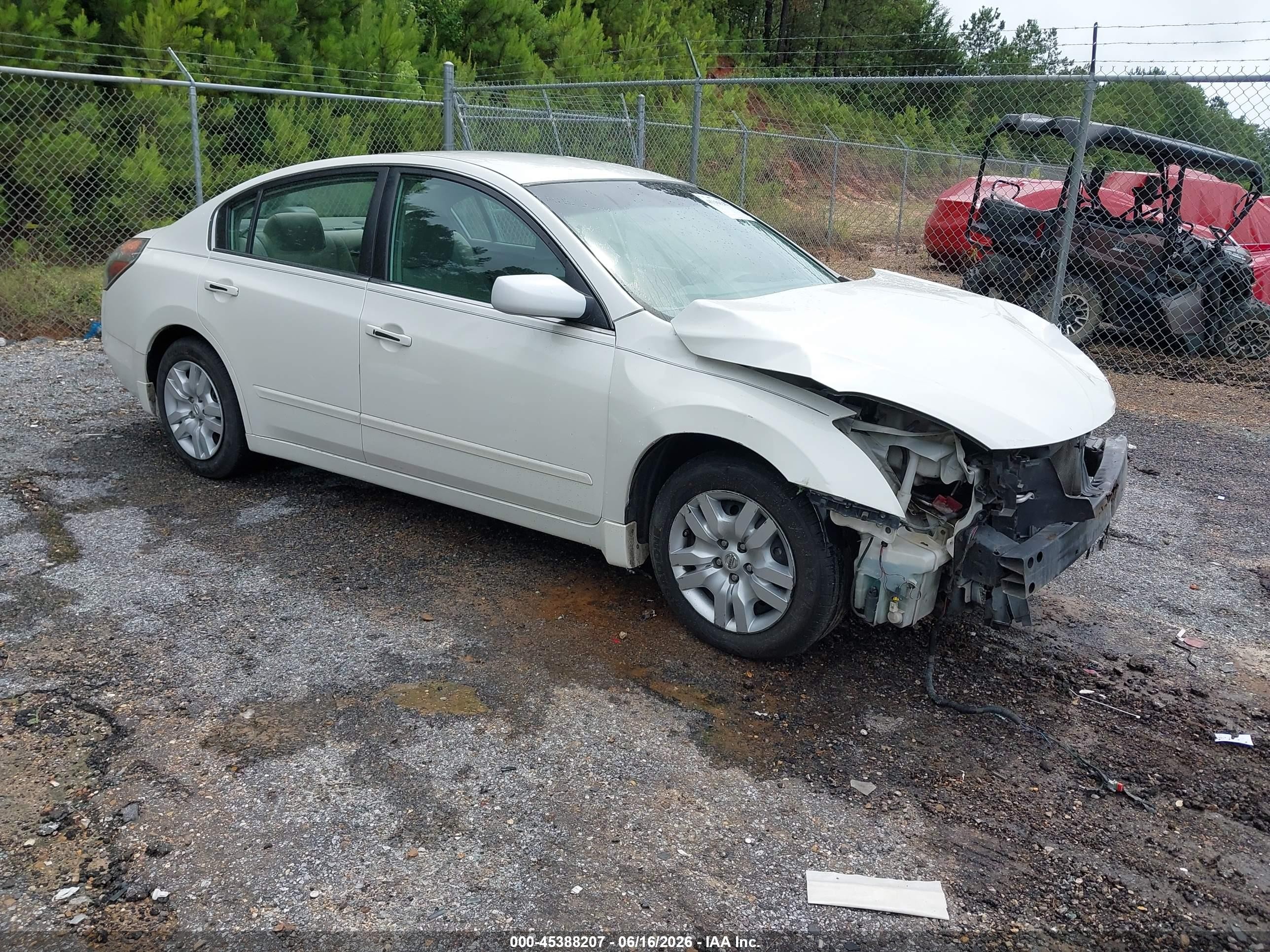 2010 Nissan Altima 2.5 S Белый vin: 1N4AL2AP5AN456587