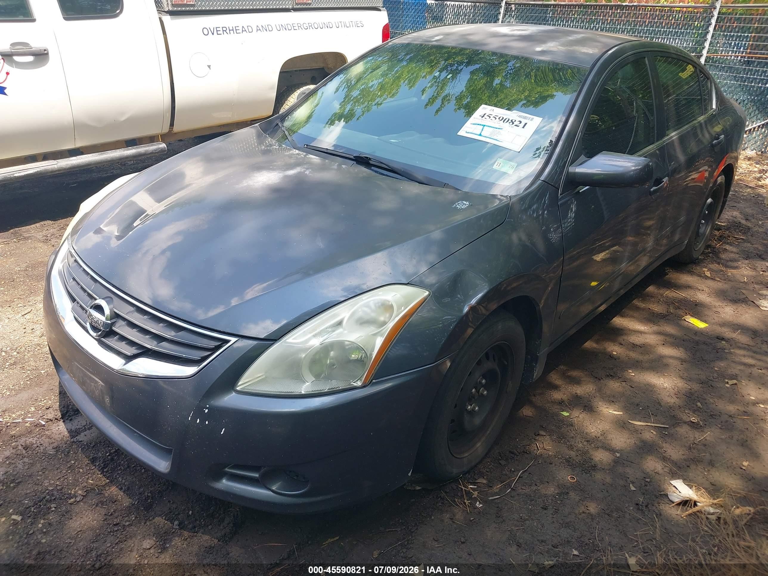 2010 Nissan Altima 2.5 S Gray vin: 1N4AL2AP5AN478525