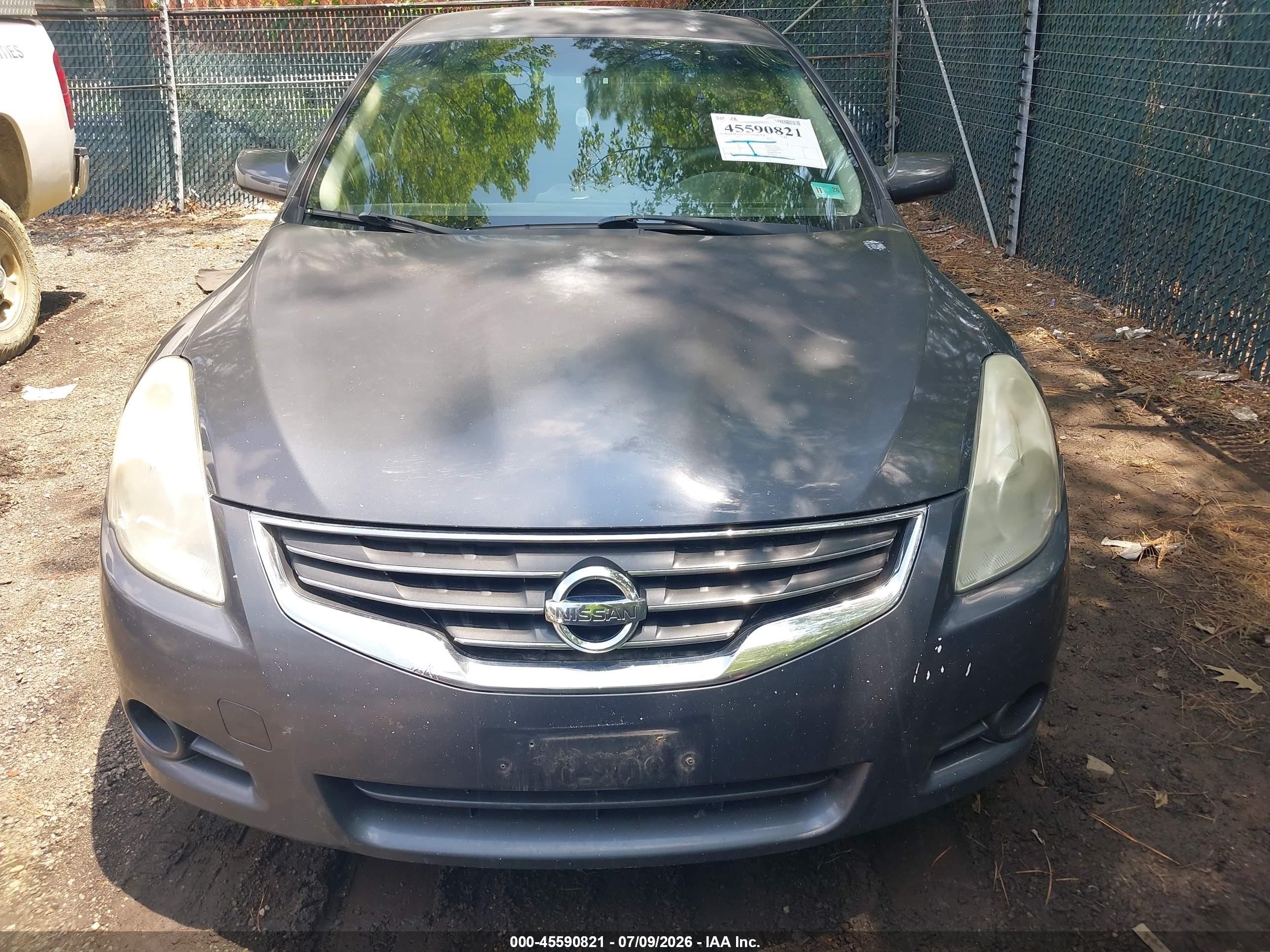 2010 Nissan Altima 2.5 S Gray vin: 1N4AL2AP5AN478525