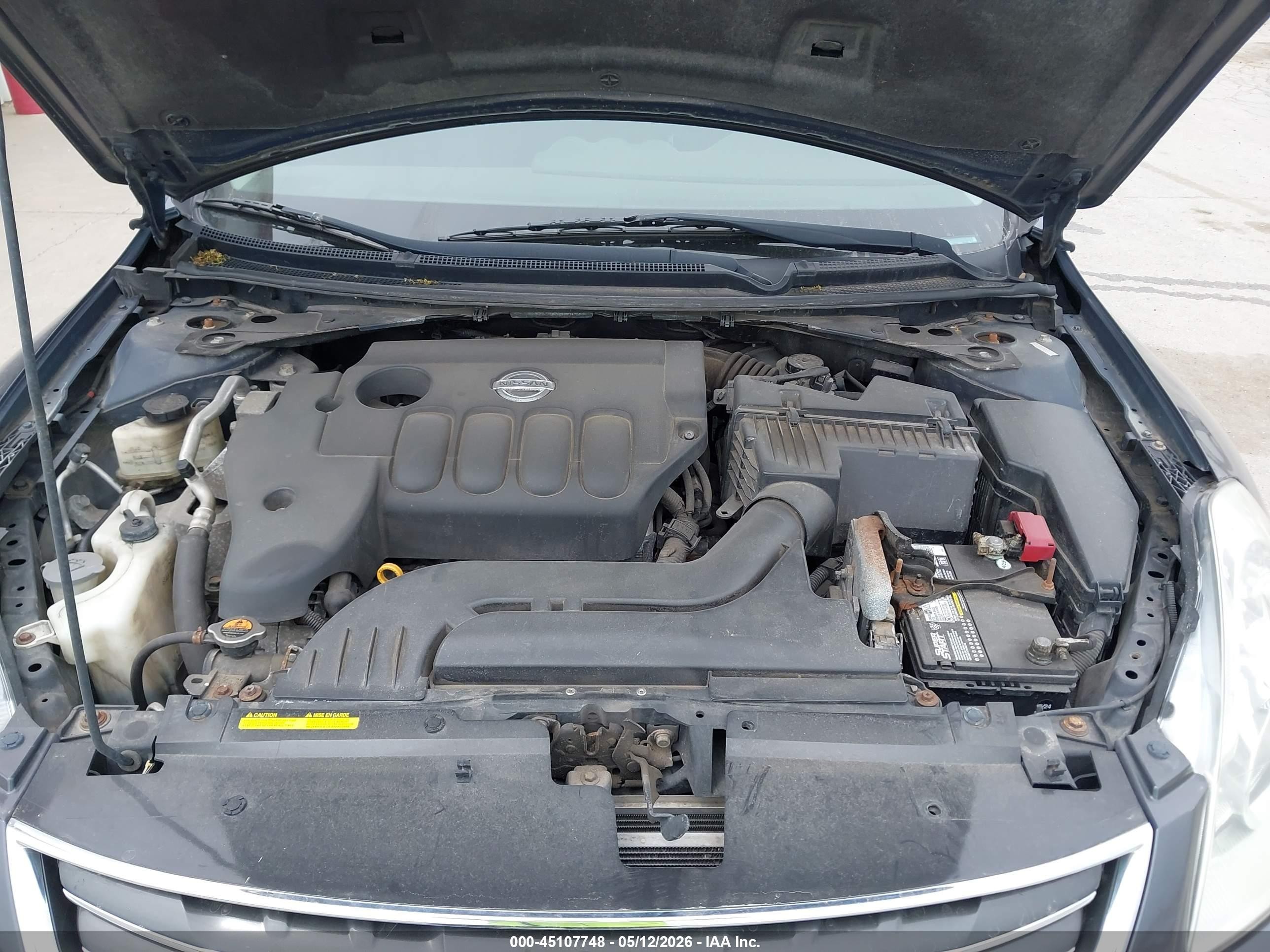2010 Nissan Altima 2.5 S Серый vin: 1N4AL2AP5AN479383