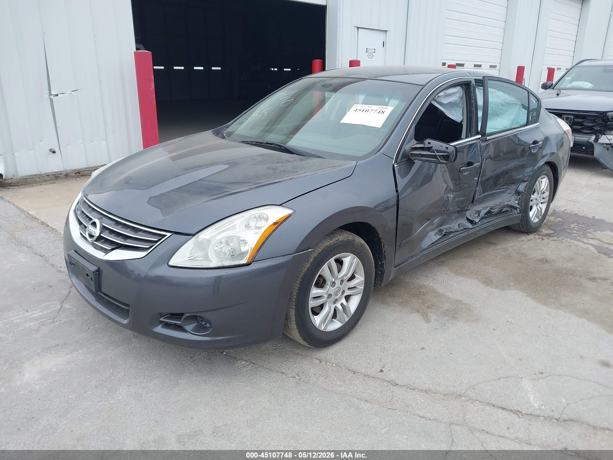2010 Nissan Altima 2.5 S Серый vin: 1N4AL2AP5AN479383