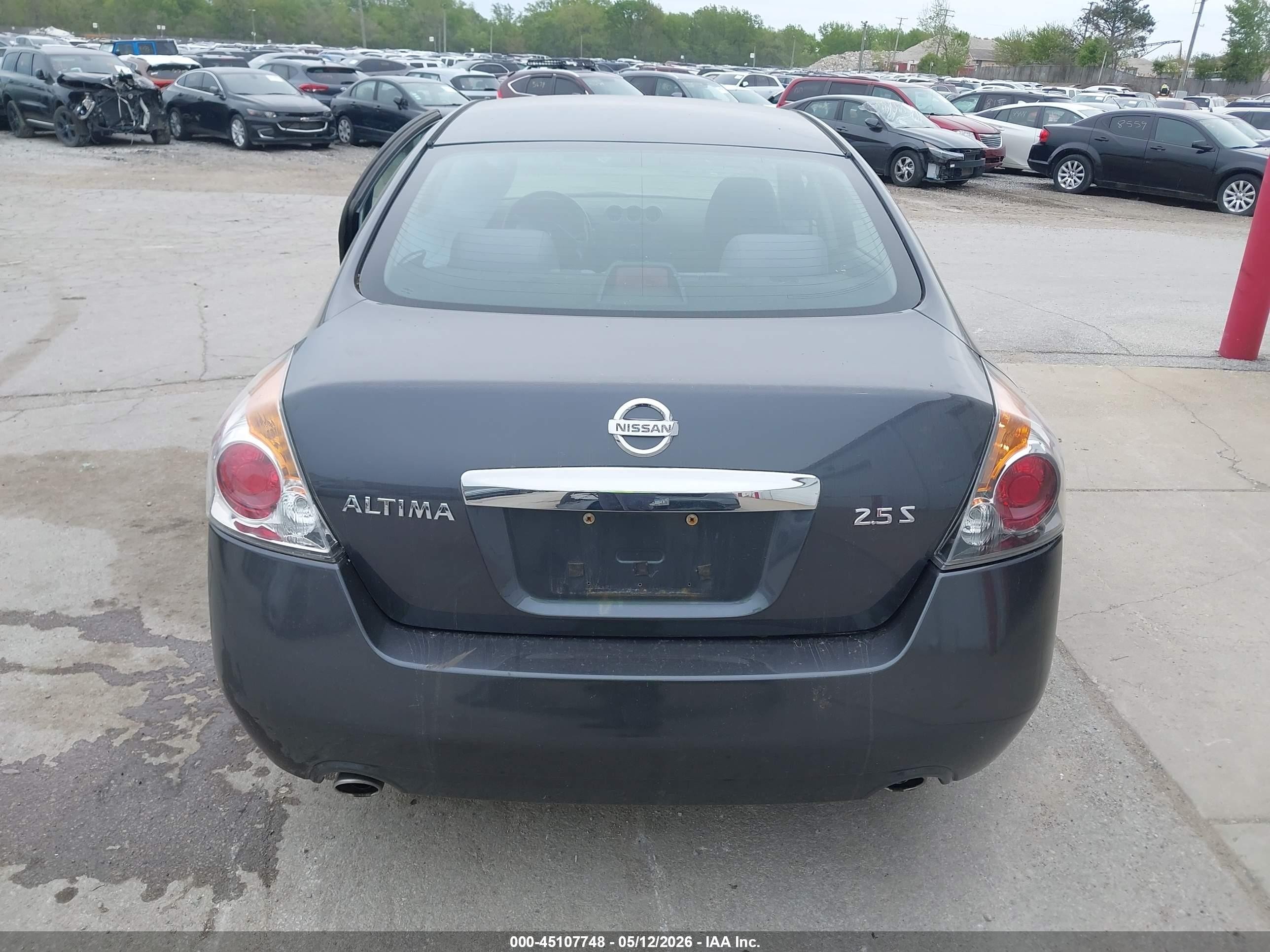 2010 Nissan Altima 2.5 S Серый vin: 1N4AL2AP5AN479383
