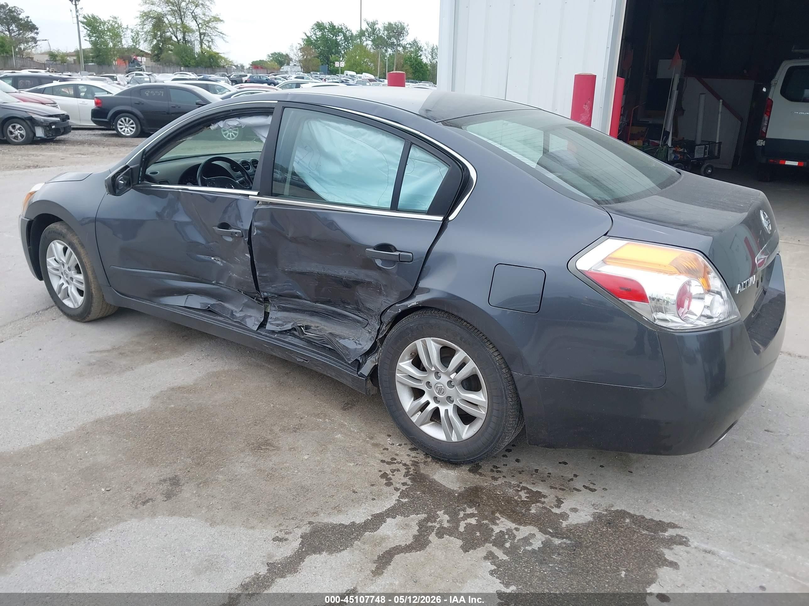 2010 Nissan Altima 2.5 S Серый vin: 1N4AL2AP5AN479383