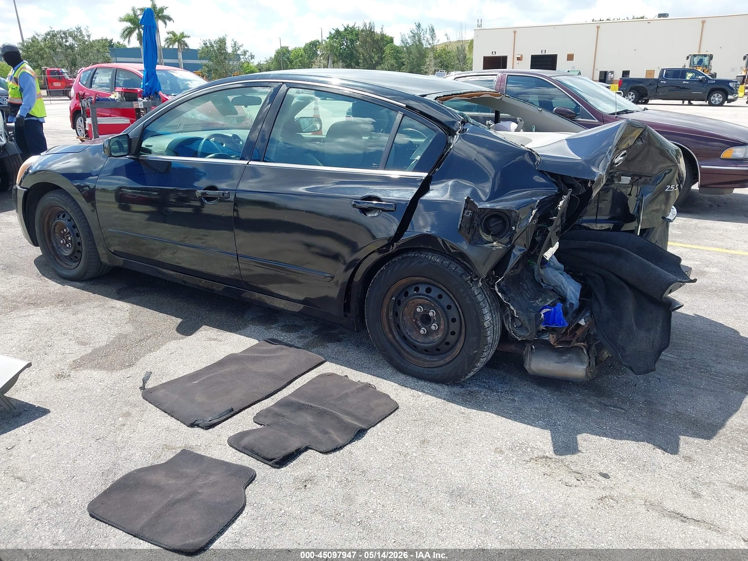 2010 Nissan Altima 2.5 S Черный vin: 1N4AL2AP5AN507070