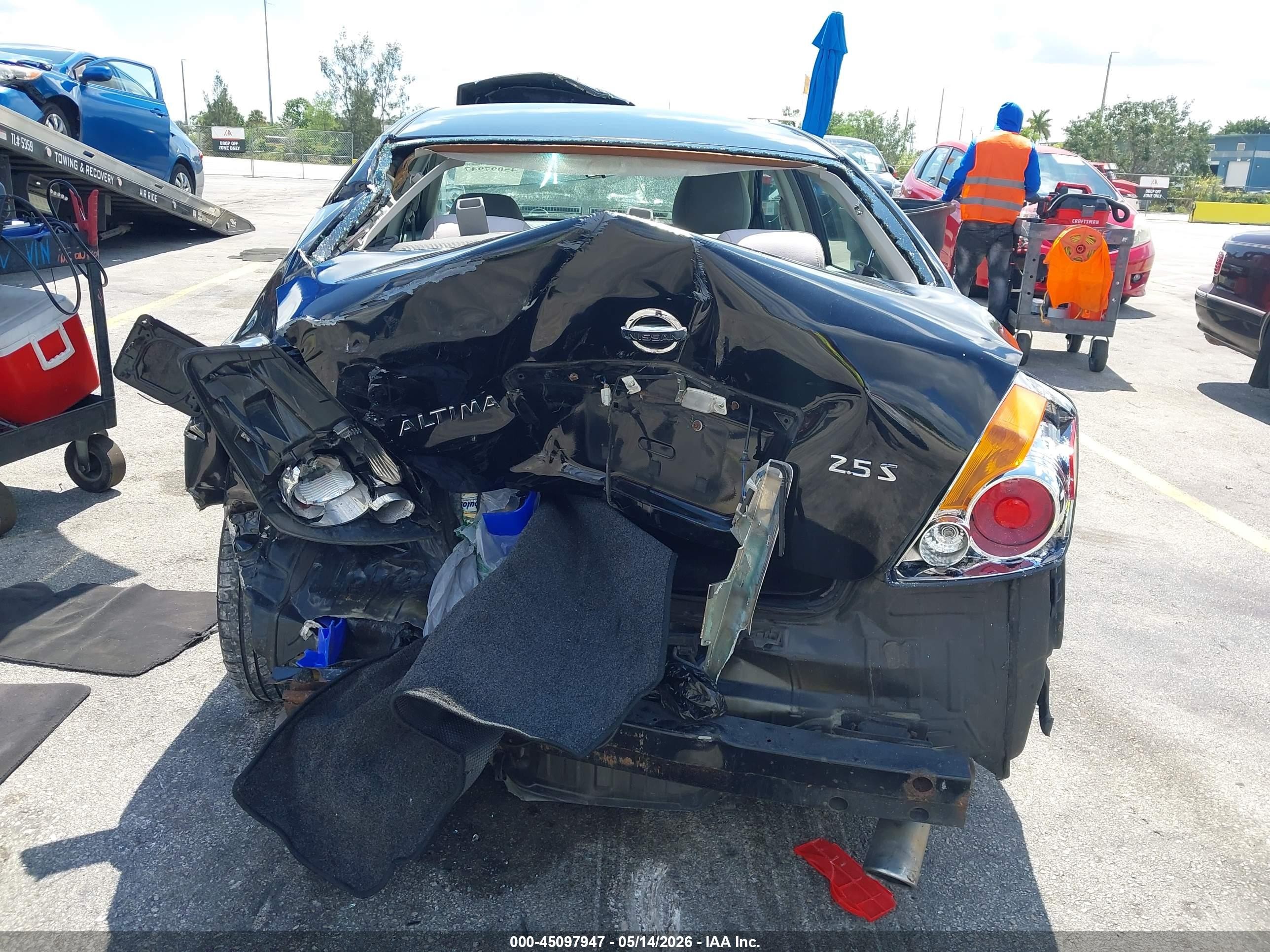 2010 Nissan Altima 2.5 S Черный vin: 1N4AL2AP5AN507070