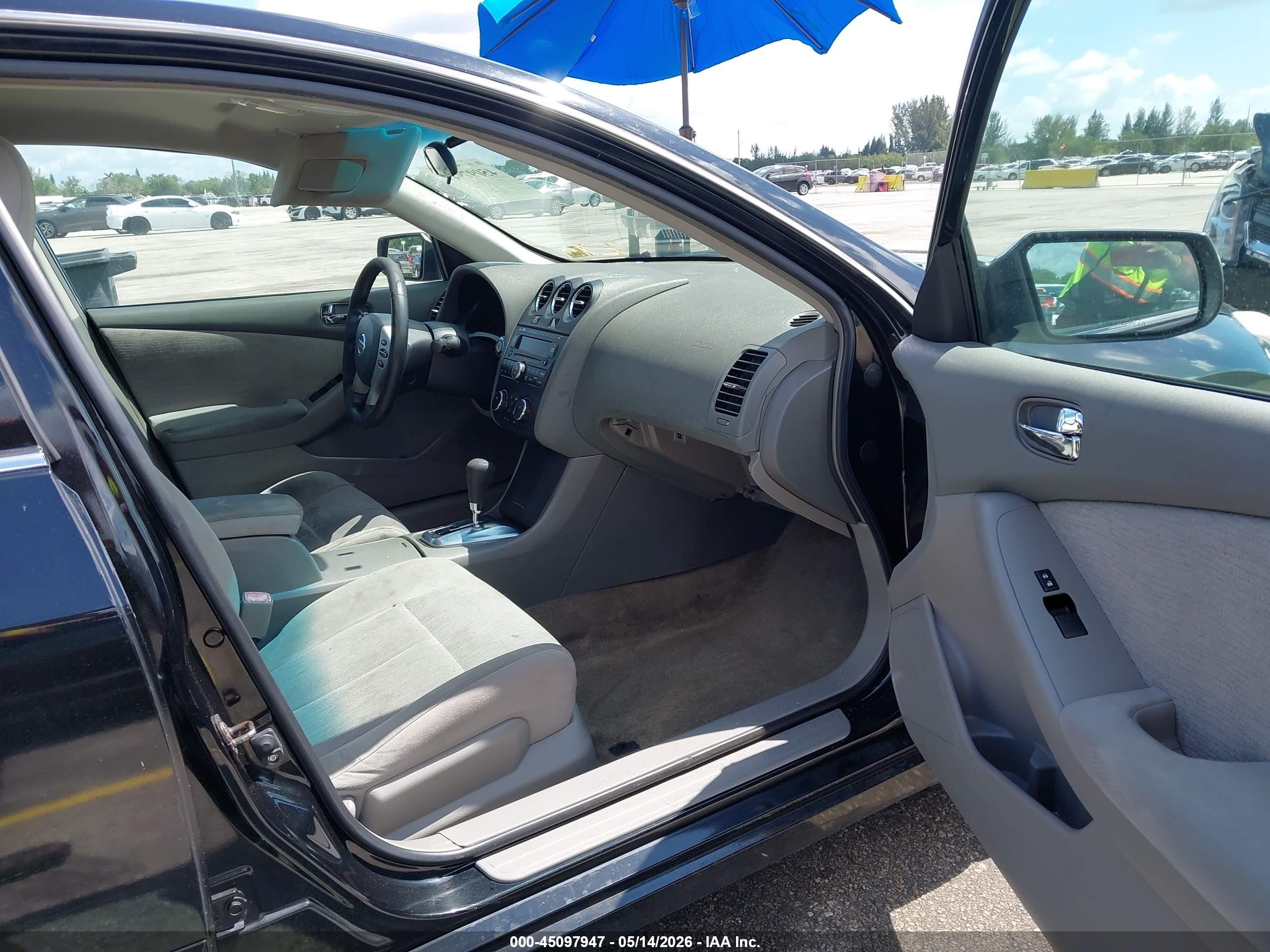 2010 Nissan Altima 2.5 S Черный vin: 1N4AL2AP5AN507070