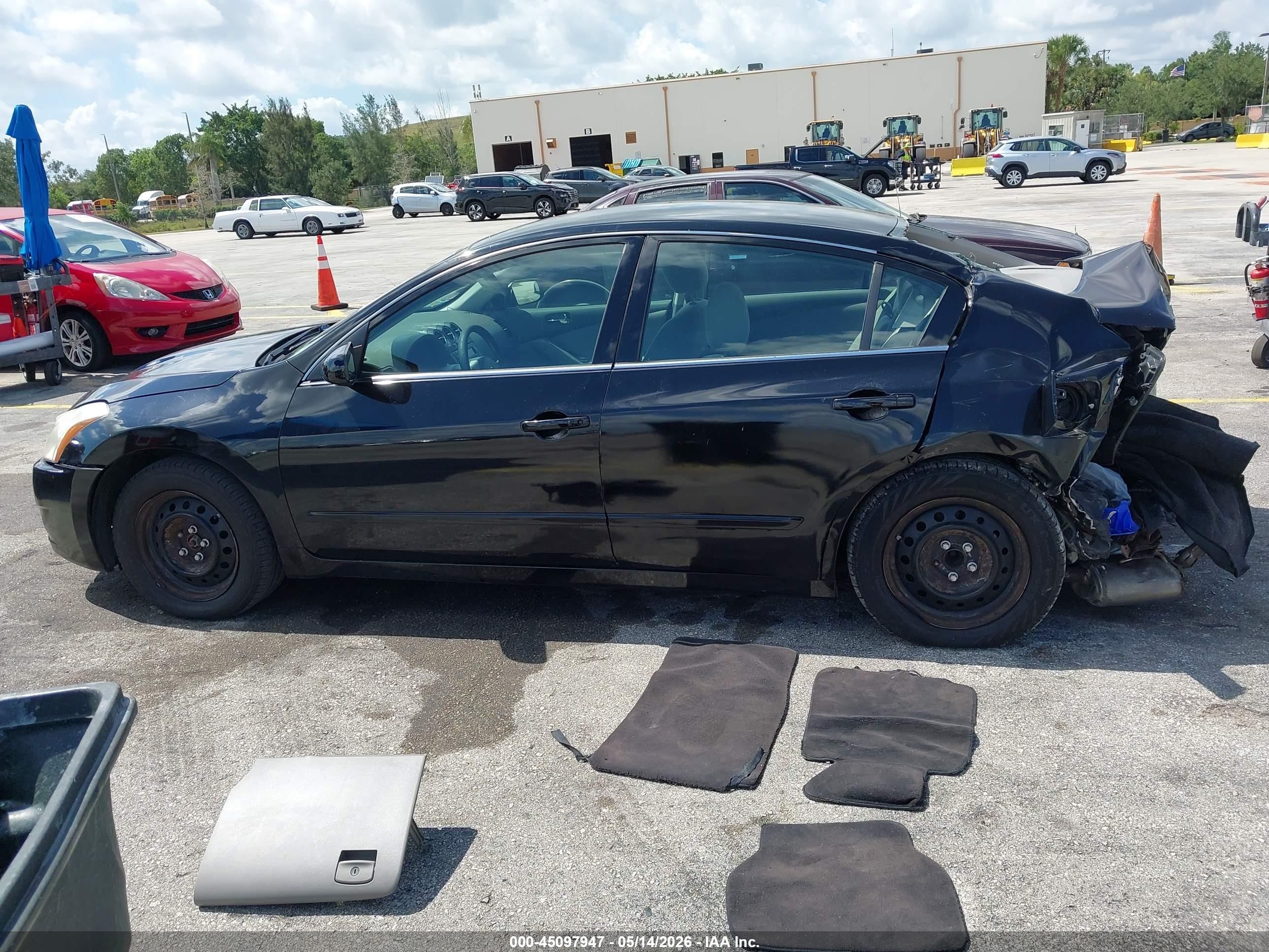2010 Nissan Altima 2.5 S Черный vin: 1N4AL2AP5AN507070