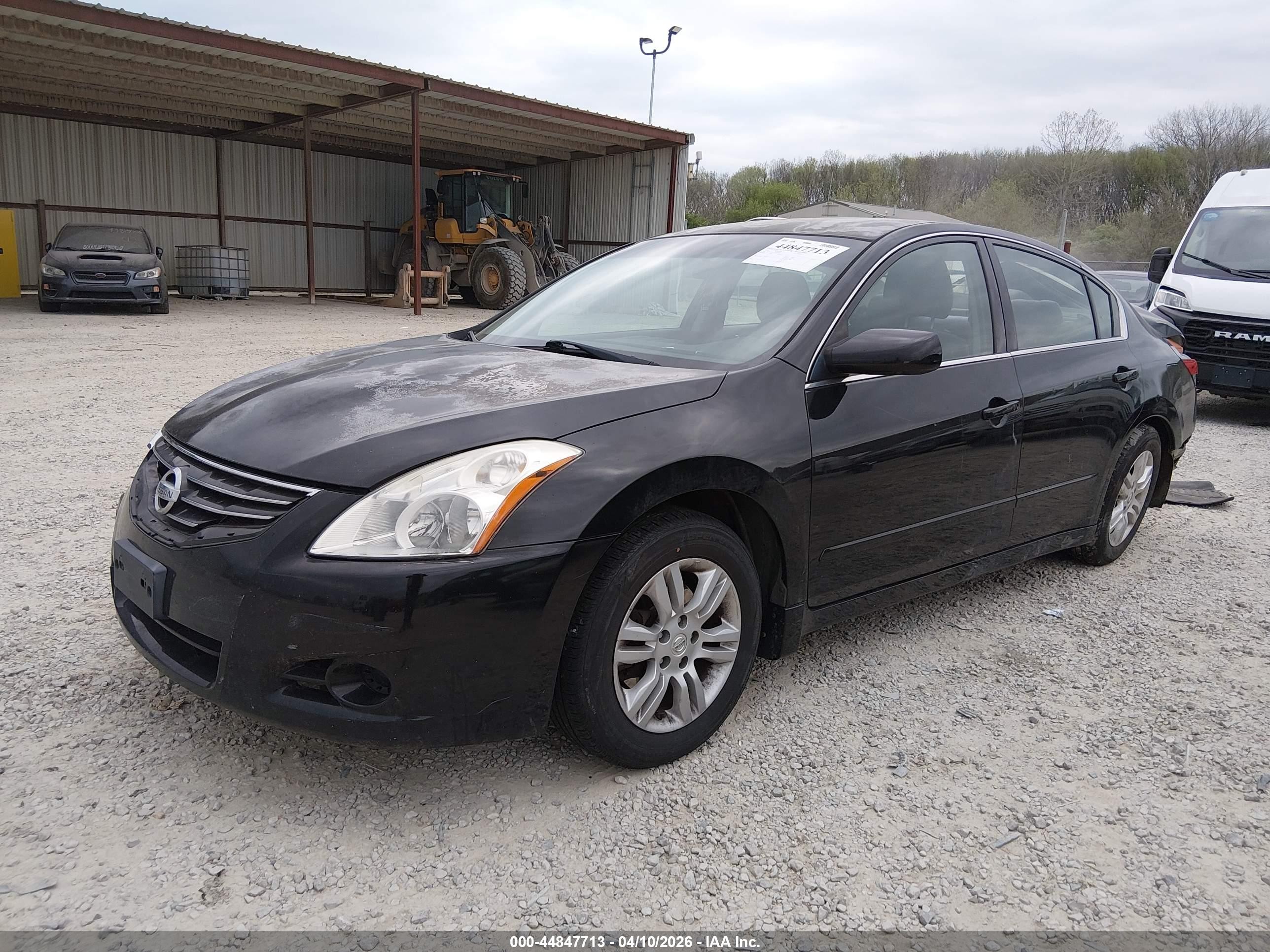 2010 Nissan Altima 2.5 S Black vin: 1N4AL2AP5AN507487
