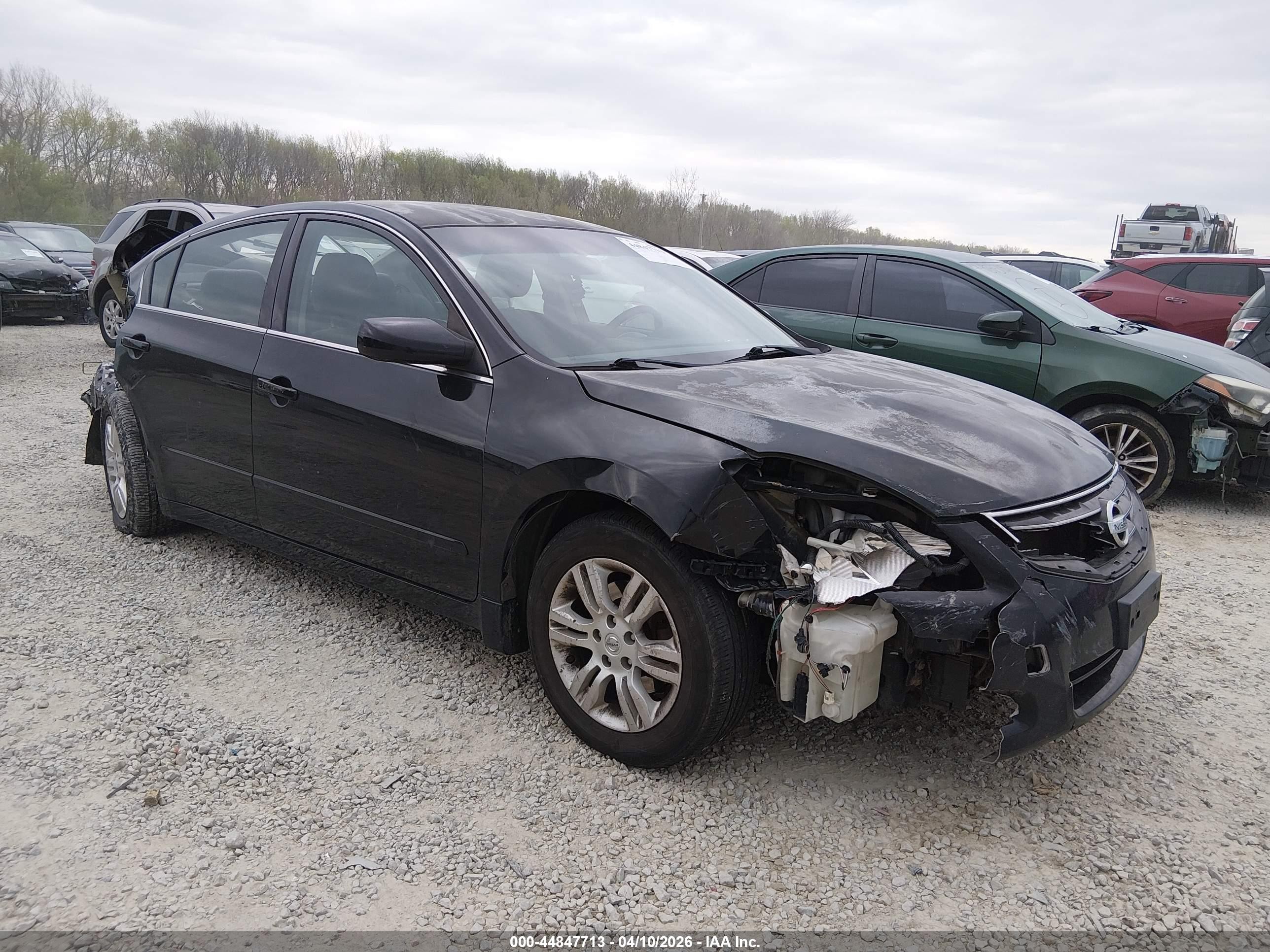 2010 Nissan Altima 2.5 S Black vin: 1N4AL2AP5AN507487