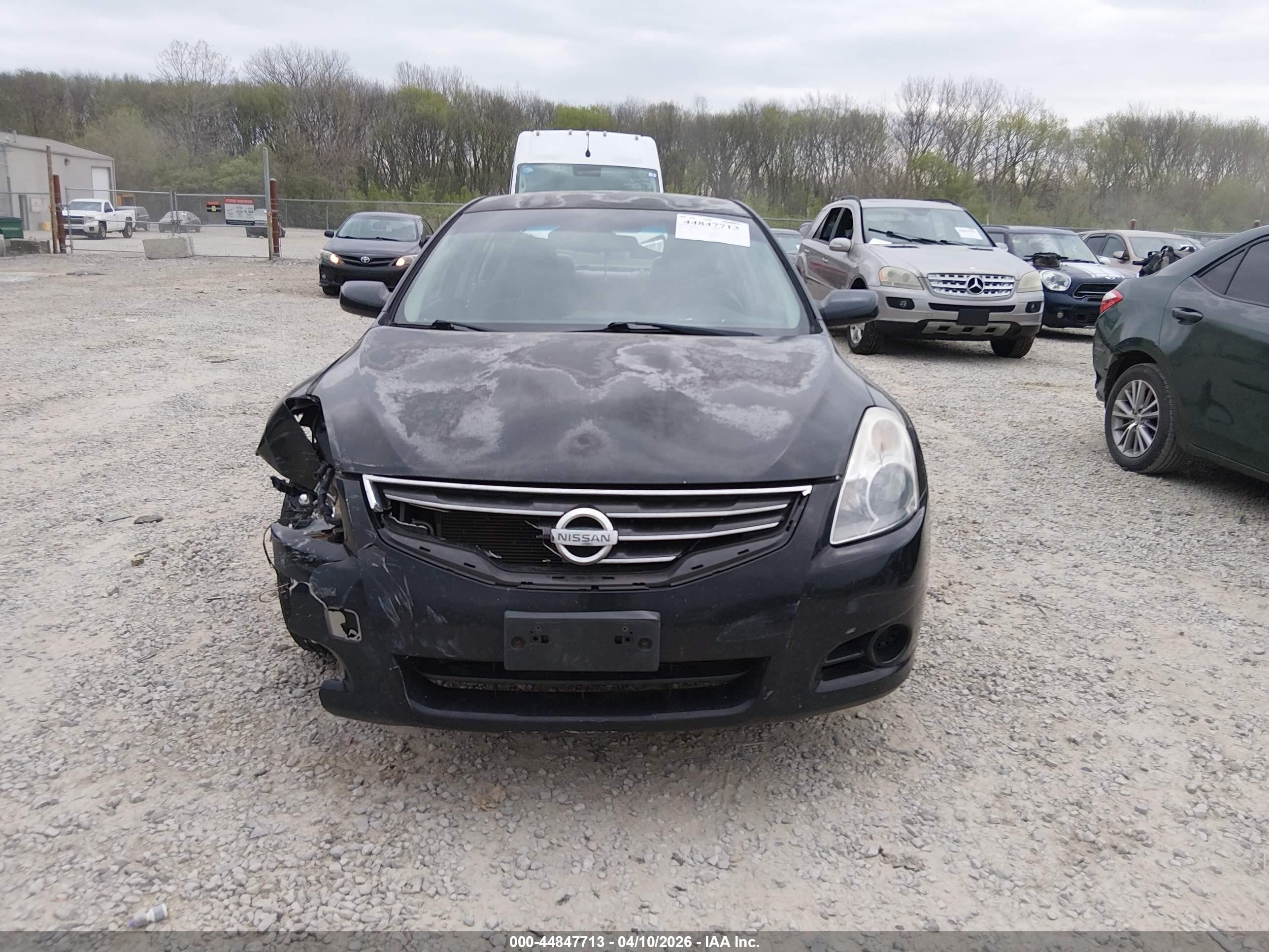 2010 Nissan Altima 2.5 S Black vin: 1N4AL2AP5AN507487
