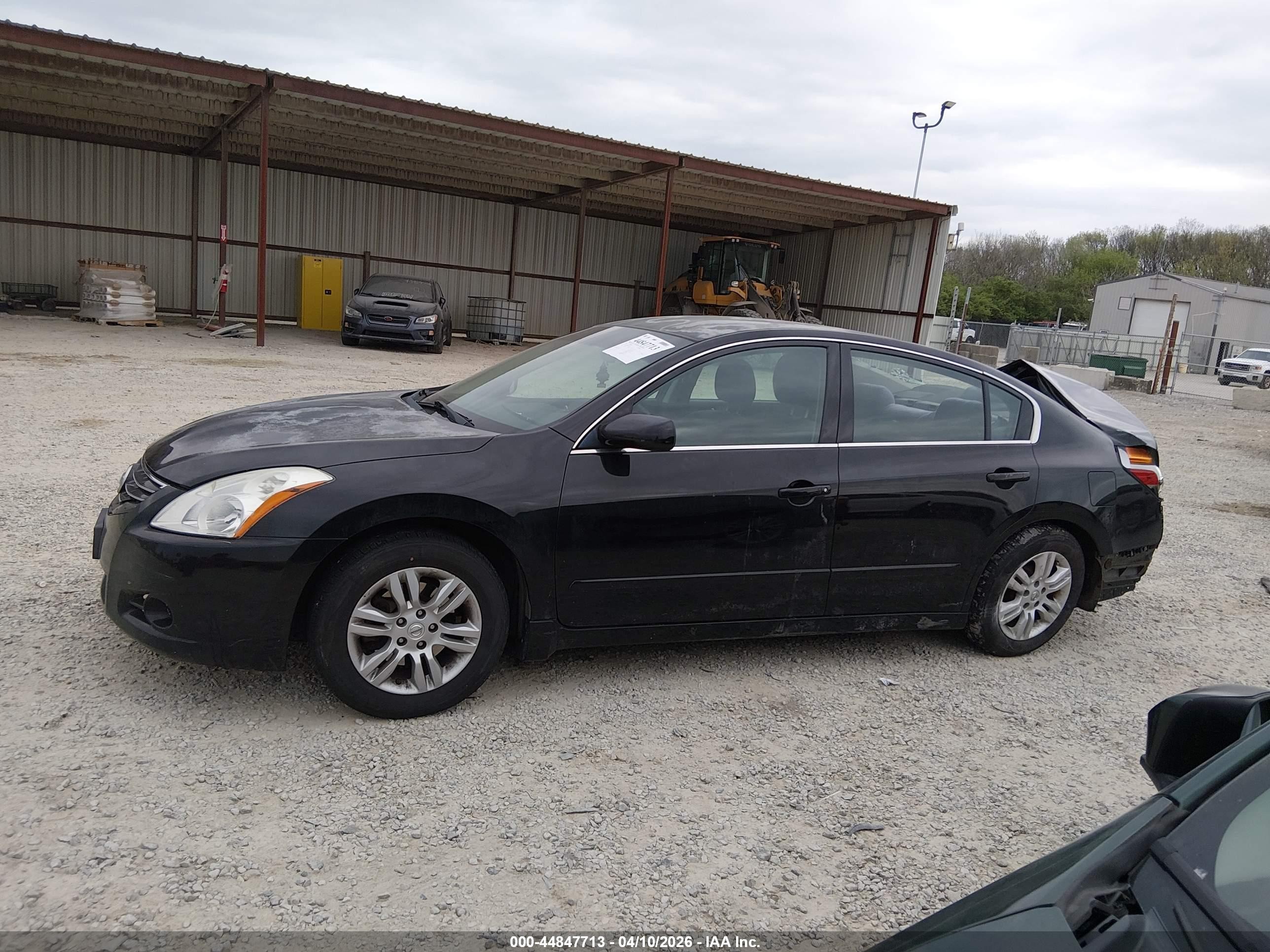 2010 Nissan Altima 2.5 S Black vin: 1N4AL2AP5AN507487