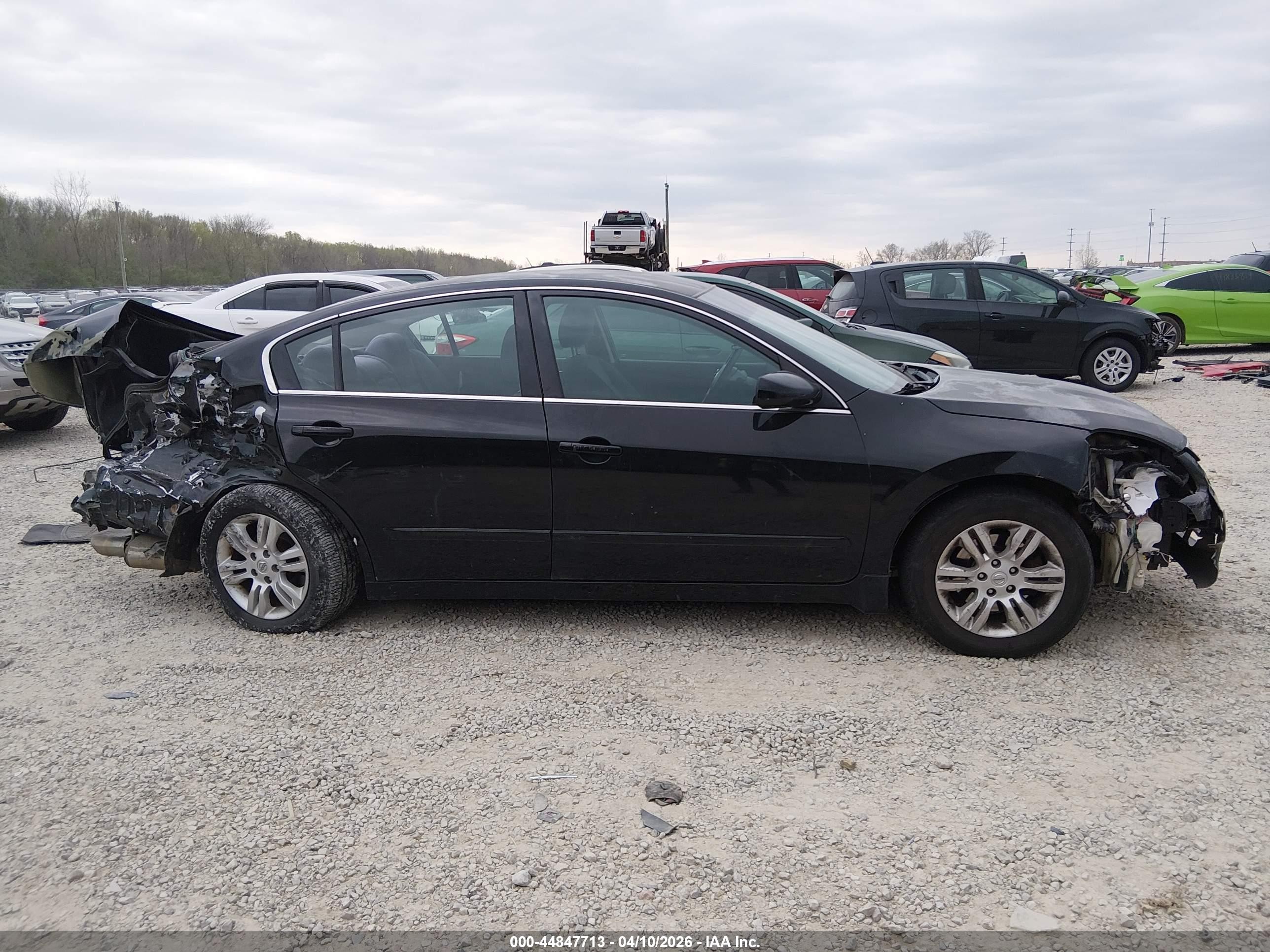 2010 Nissan Altima 2.5 S Black vin: 1N4AL2AP5AN507487