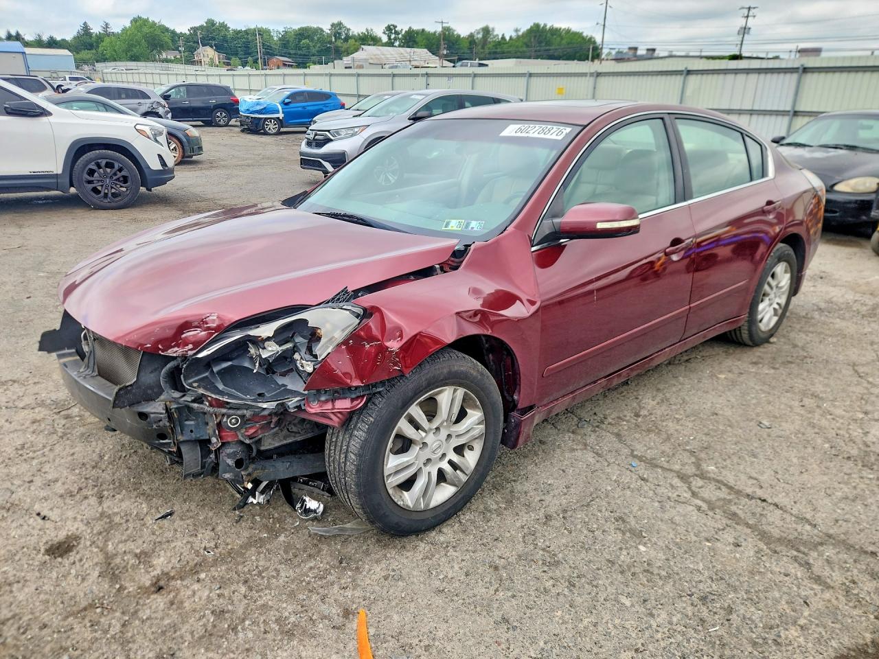2010 Nissan Altima 2.5 Red vin: 1N4AL2AP5AN518618