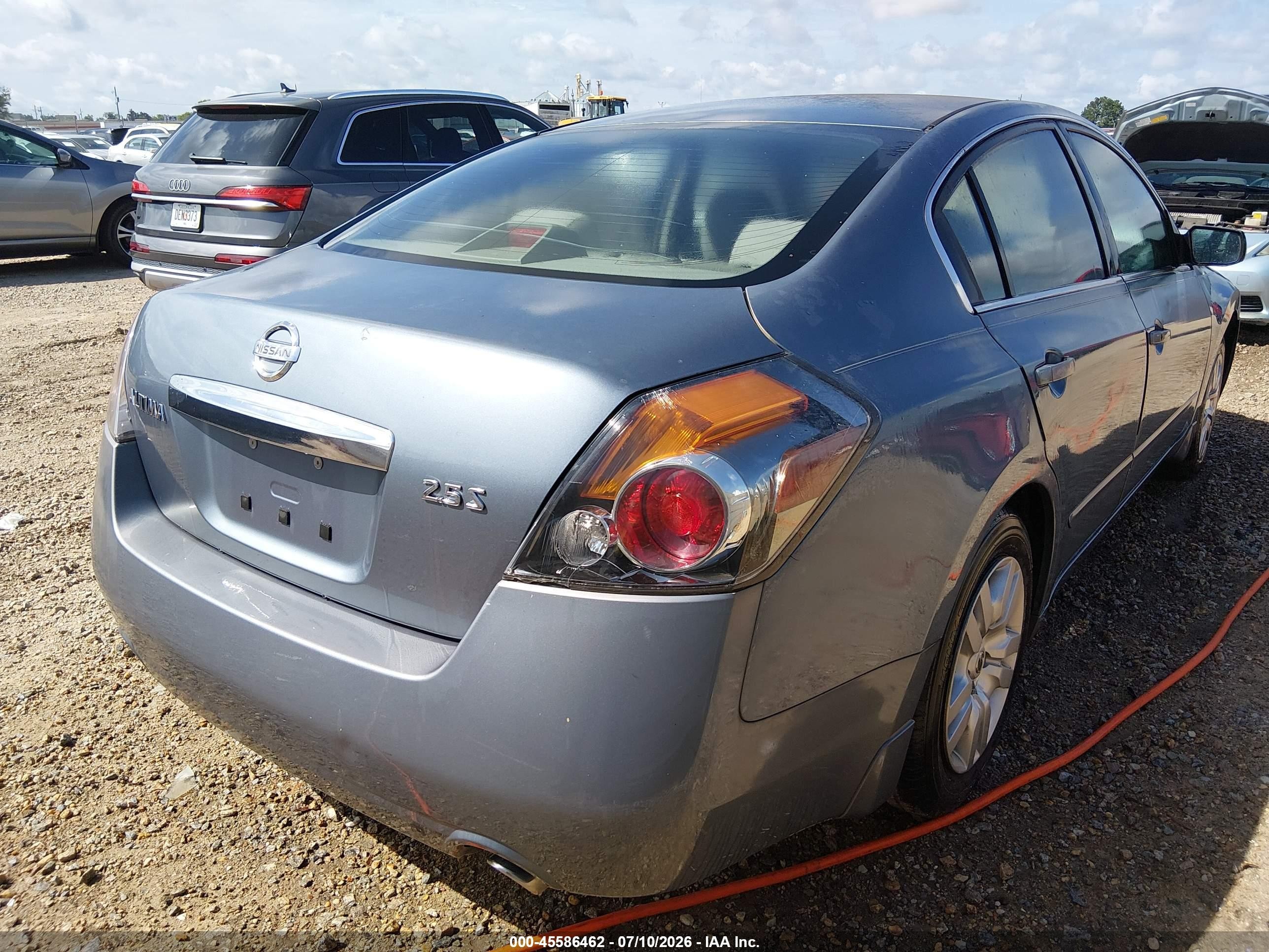 2010 Nissan Altima S Blue vin: 1N4AL2AP5AN536617