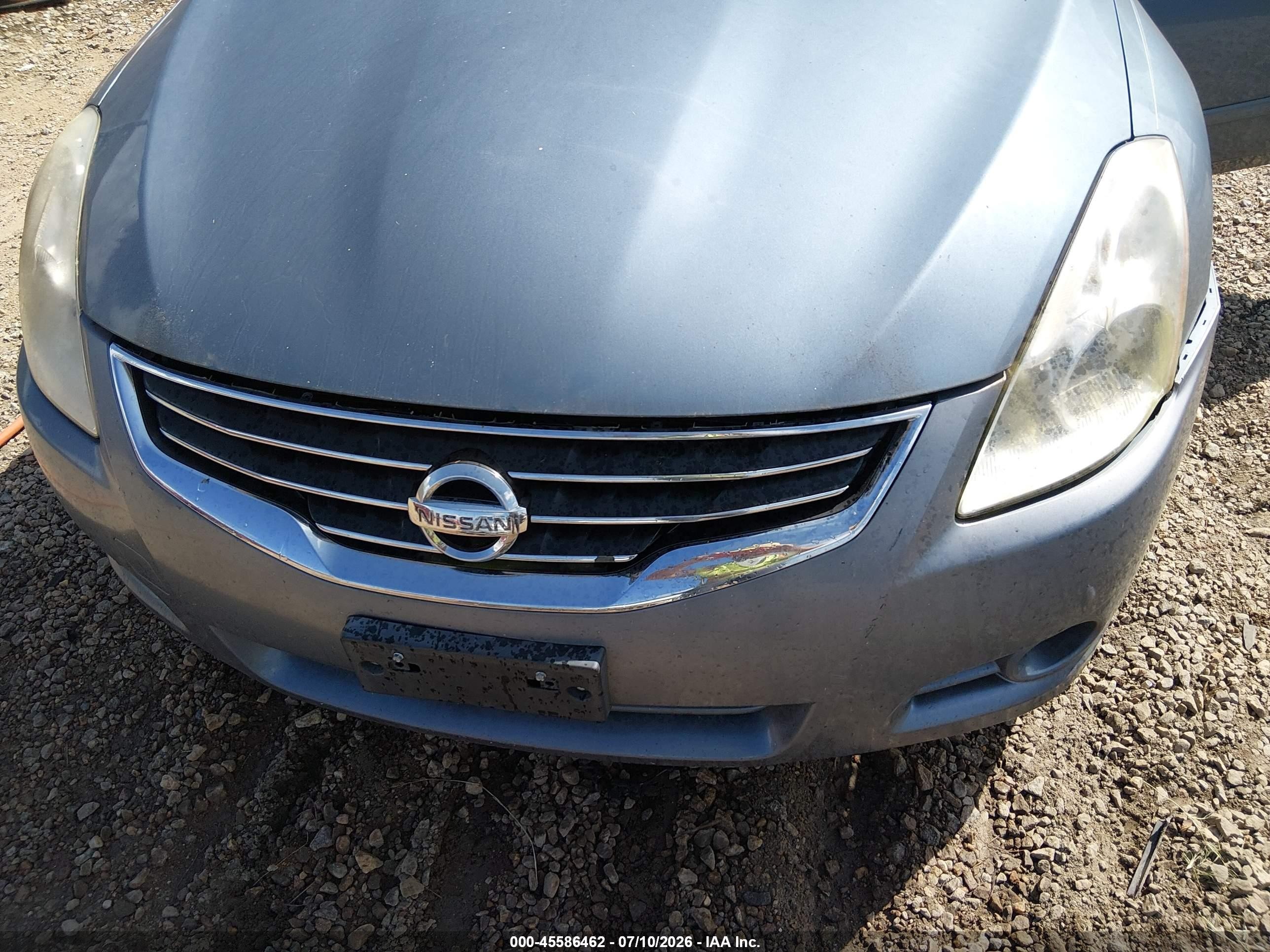 2010 Nissan Altima S Blue vin: 1N4AL2AP5AN536617