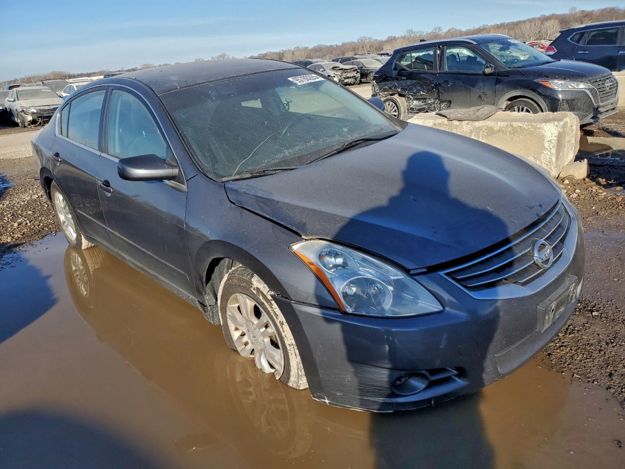 2010 Nissan Altima Base Gray vin: 1N4AL2AP5AN537816