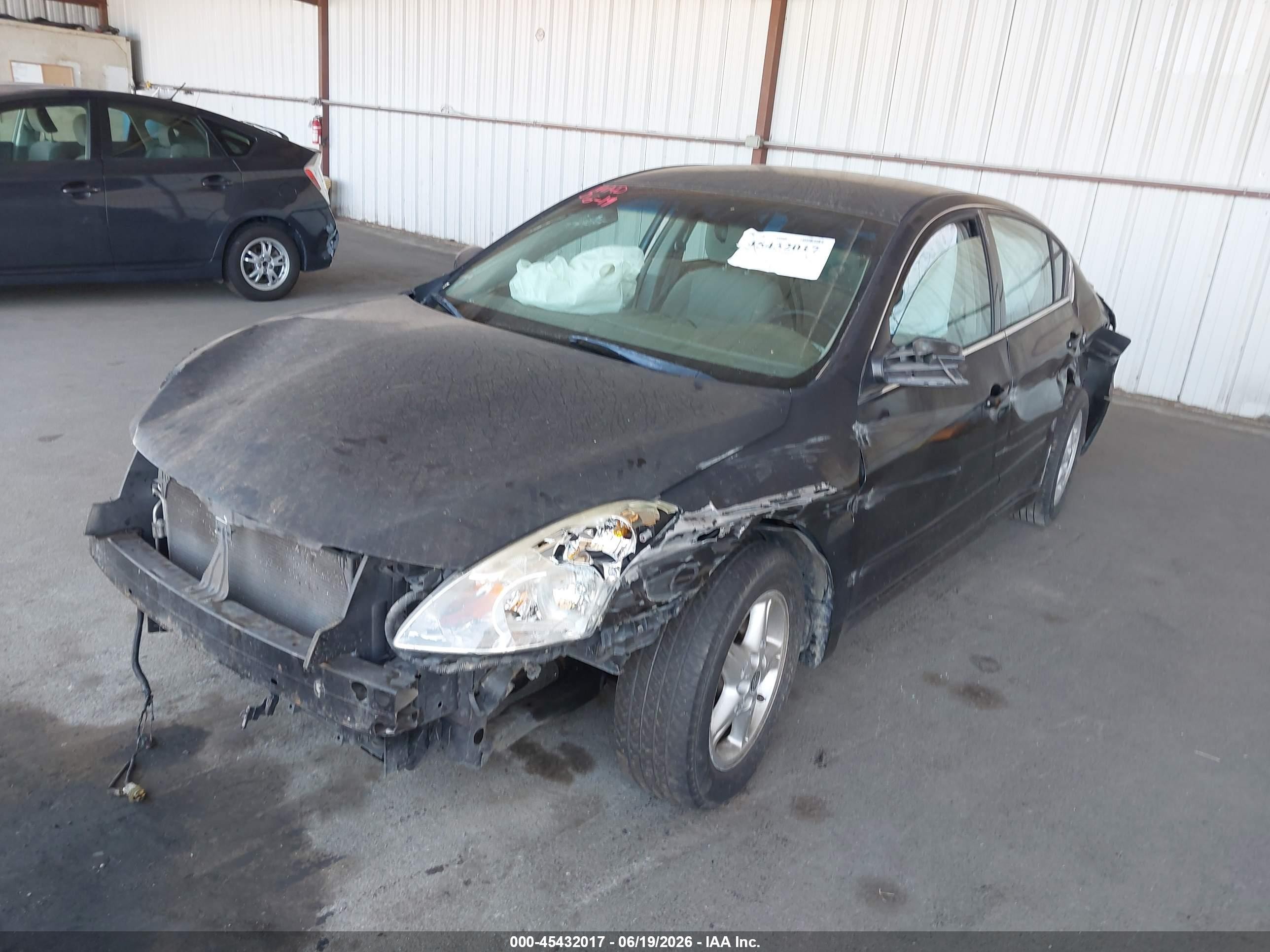 2010 Nissan Altima 2.5 Black vin: 1N4AL2AP5AN543759