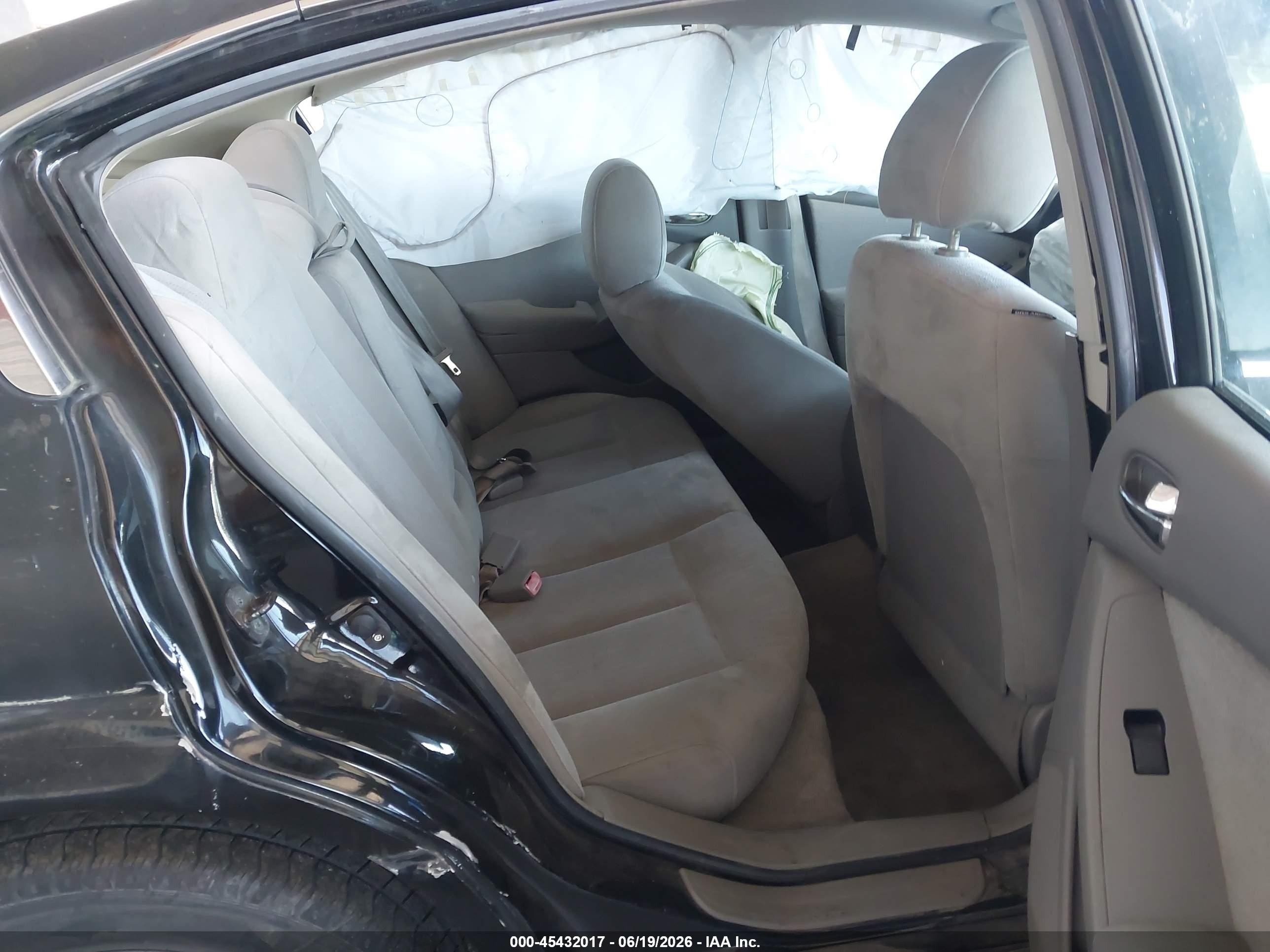 2010 Nissan Altima 2.5 Black vin: 1N4AL2AP5AN543759