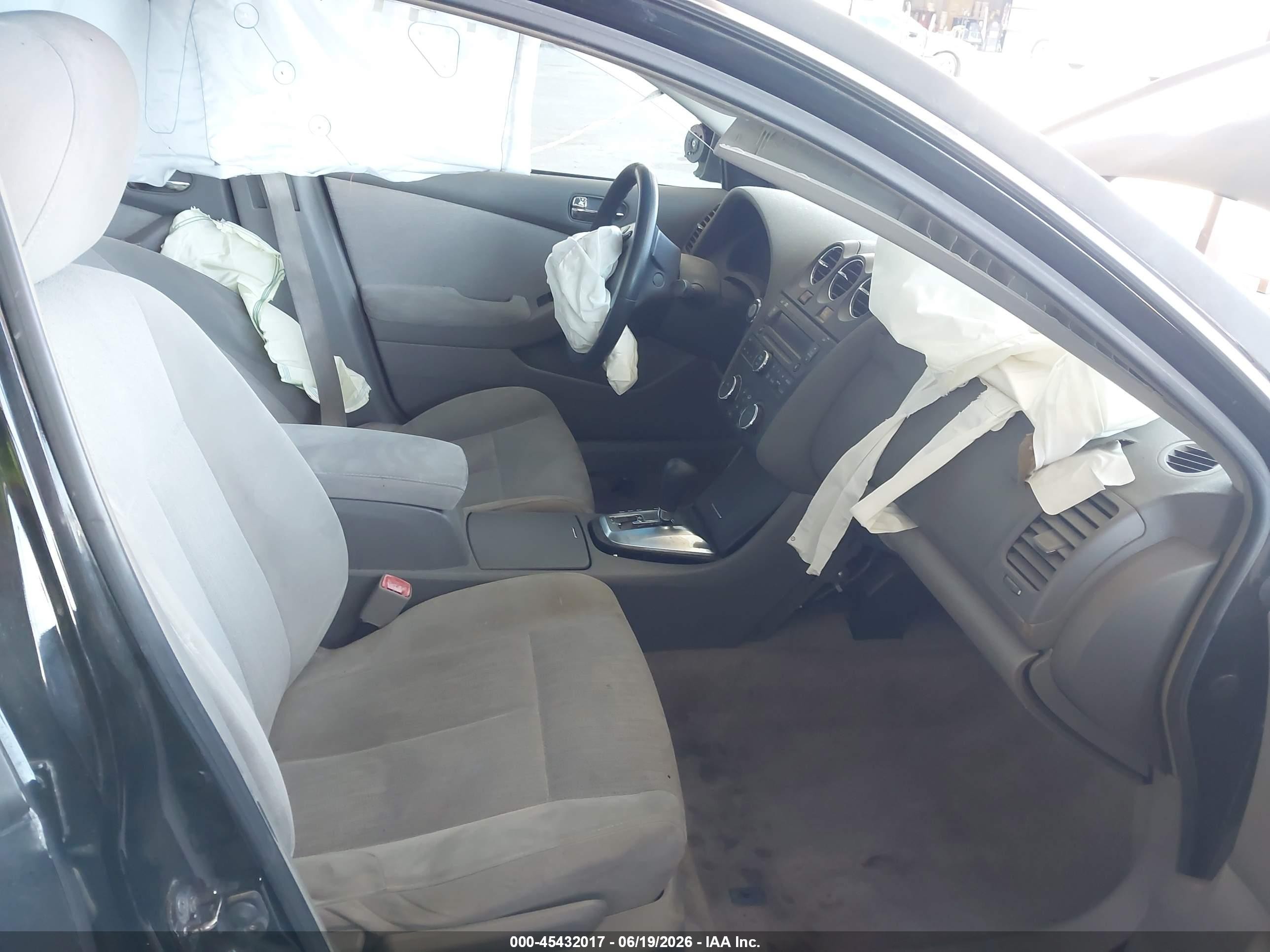 2010 Nissan Altima 2.5 Black vin: 1N4AL2AP5AN543759