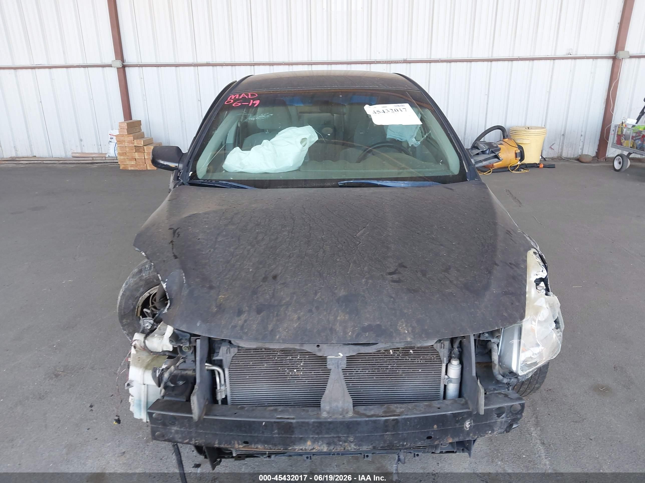2010 Nissan Altima 2.5 Black vin: 1N4AL2AP5AN543759