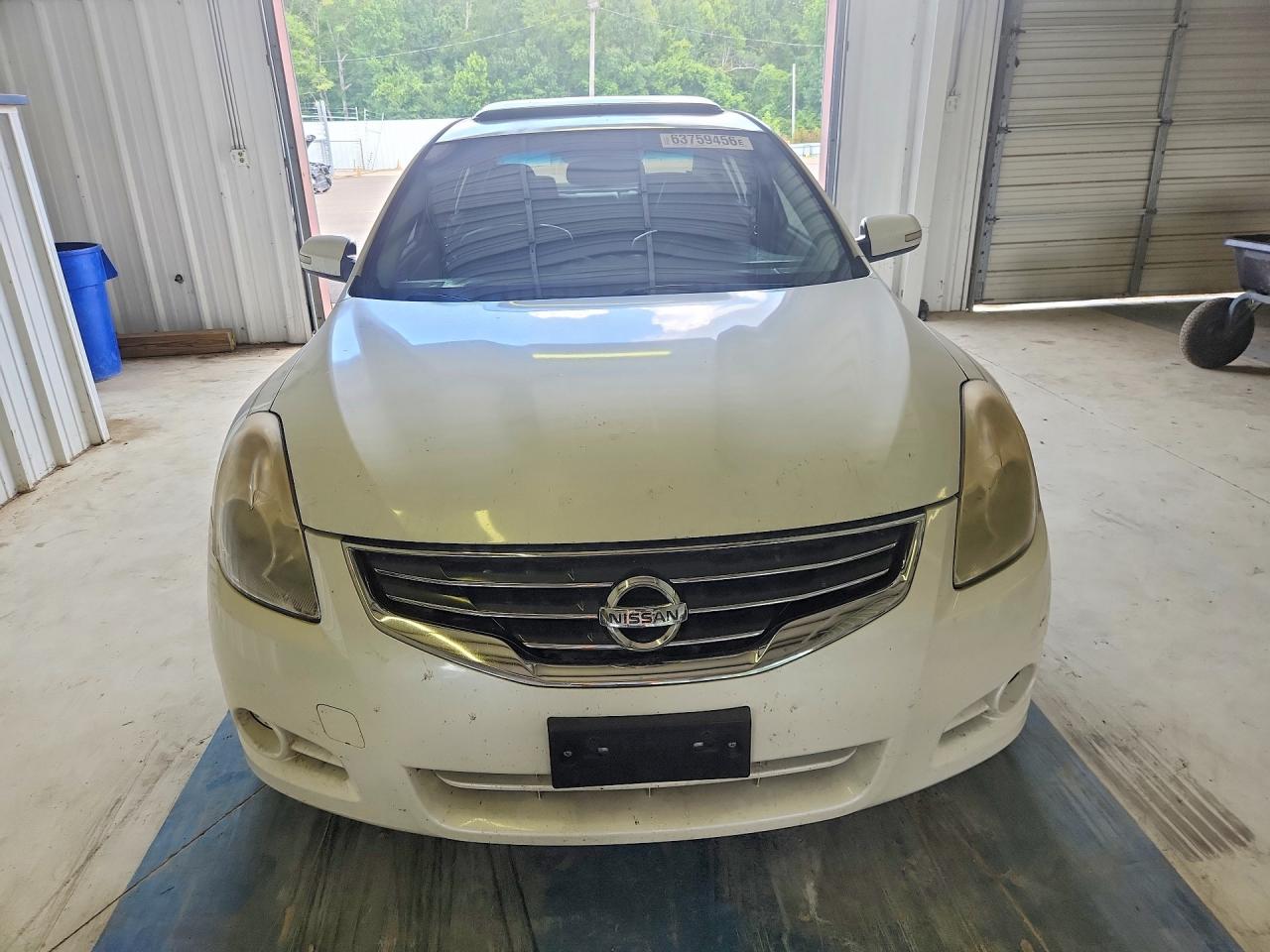 2010 Nissan Altima 2.5 White vin: 1N4AL2AP5AN544183