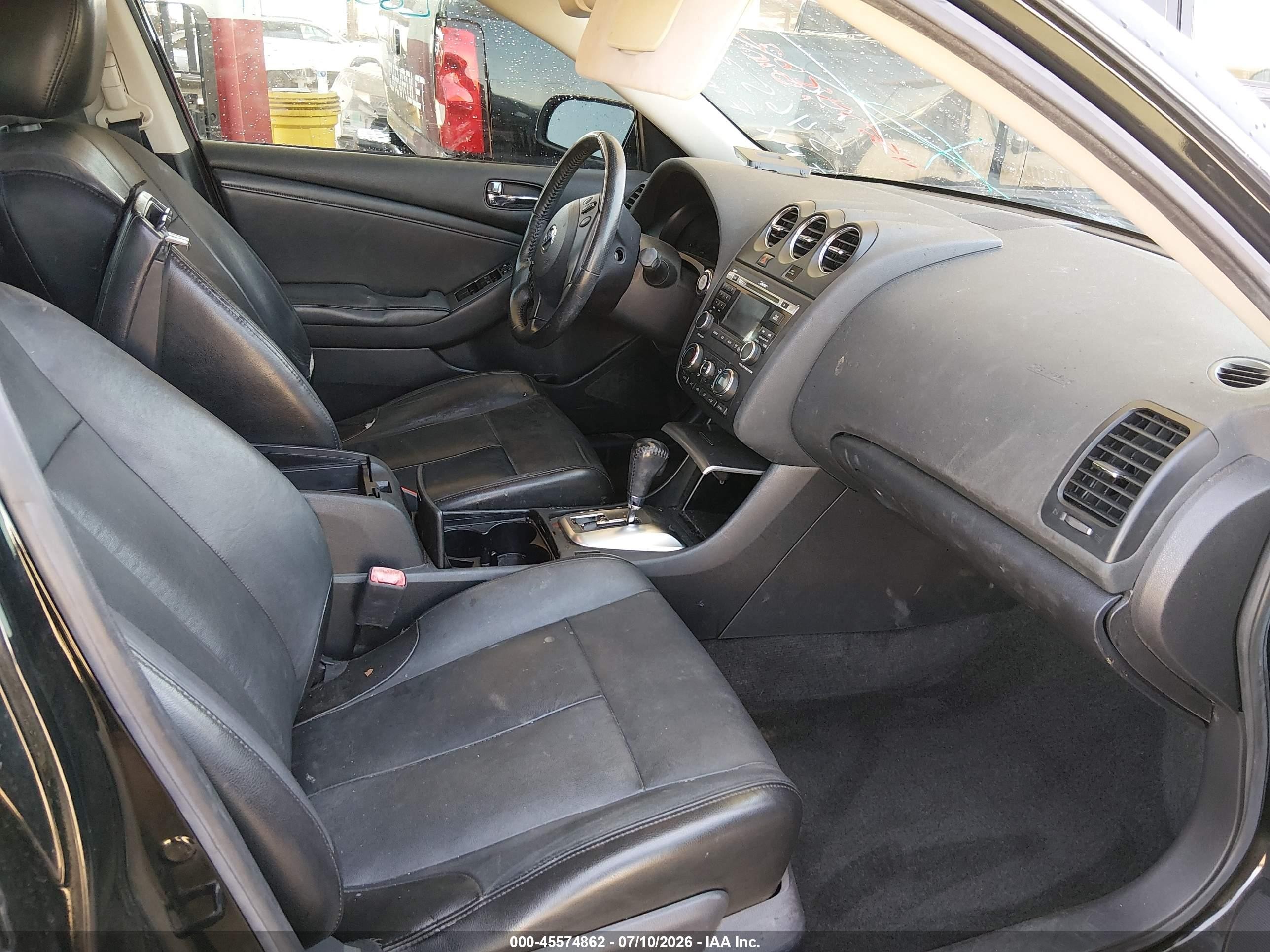 2010 Nissan Altima 2.5 S Black vin: 1N4AL2AP5AN546533