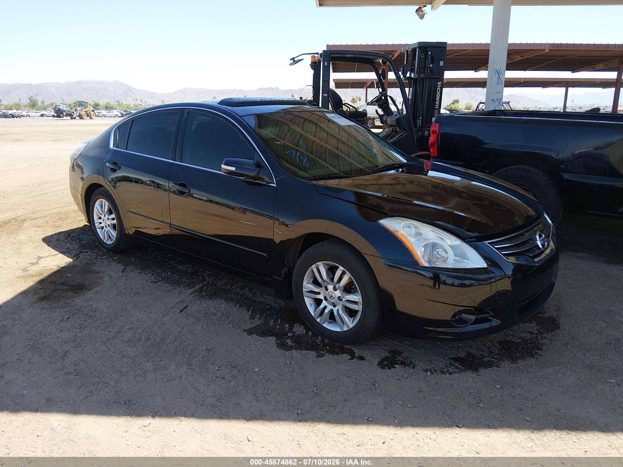 2010 Nissan Altima 2.5 S Черный vin: 1N4AL2AP5AN546533