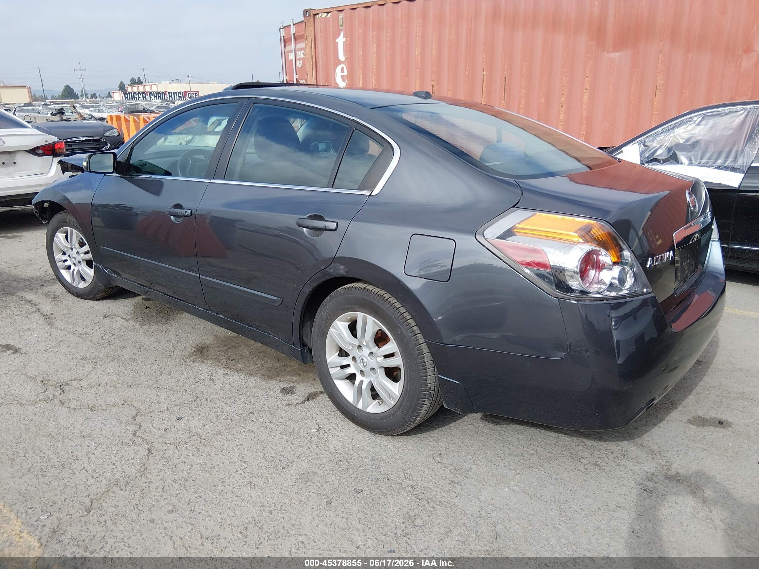 2010 Nissan Altima 2.5 S Gray vin: 1N4AL2AP5AN547407