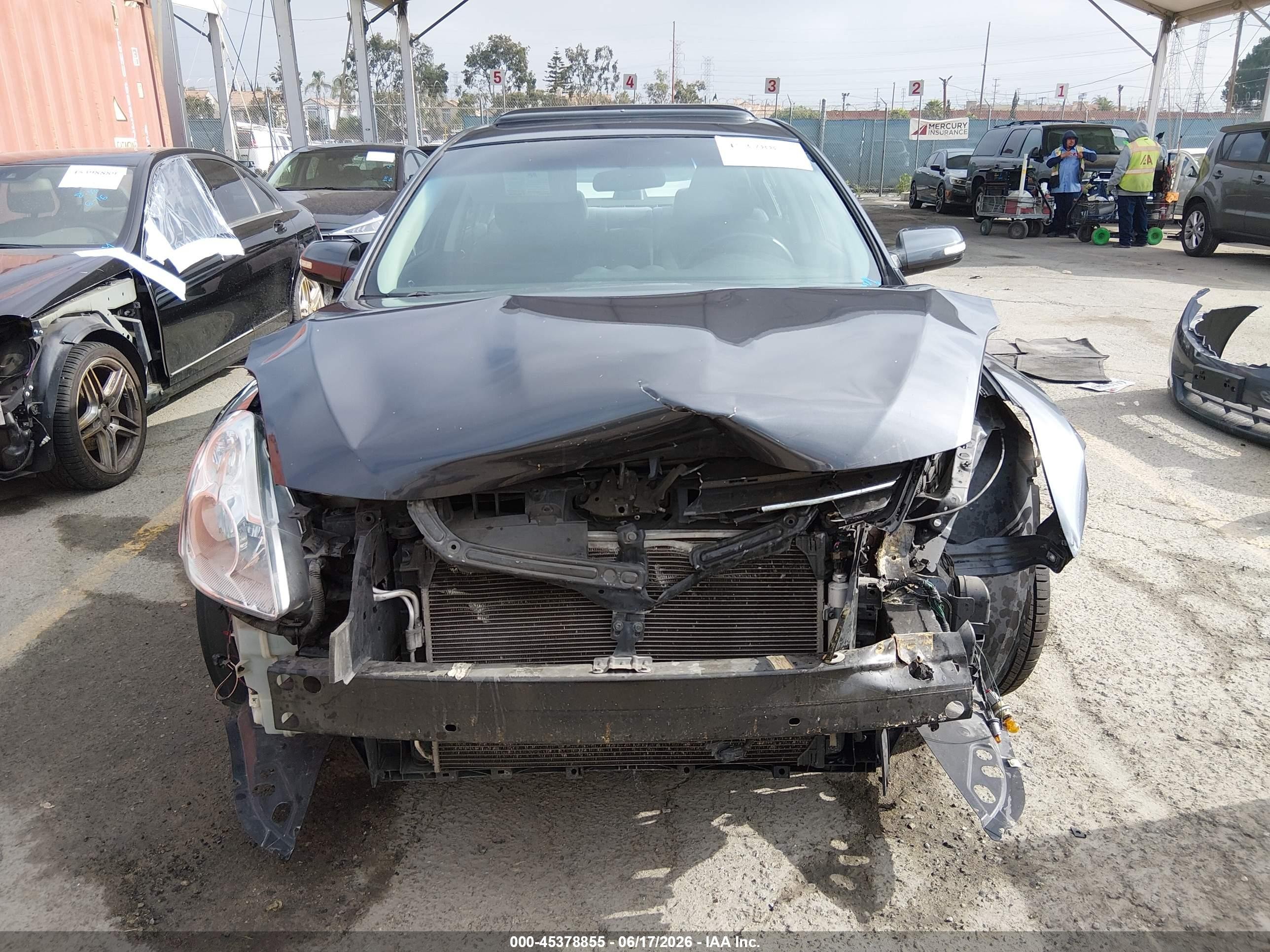 2010 Nissan Altima 2.5 S Gray vin: 1N4AL2AP5AN547407