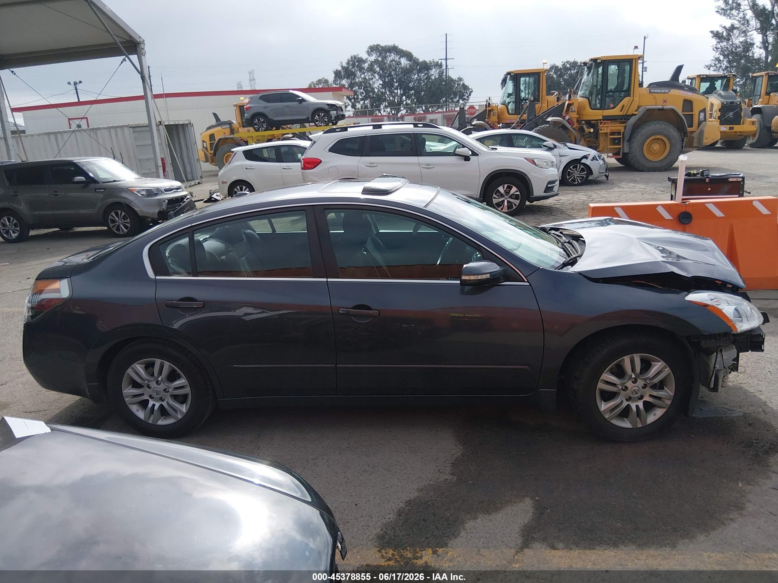 2010 Nissan Altima 2.5 S Gray vin: 1N4AL2AP5AN547407