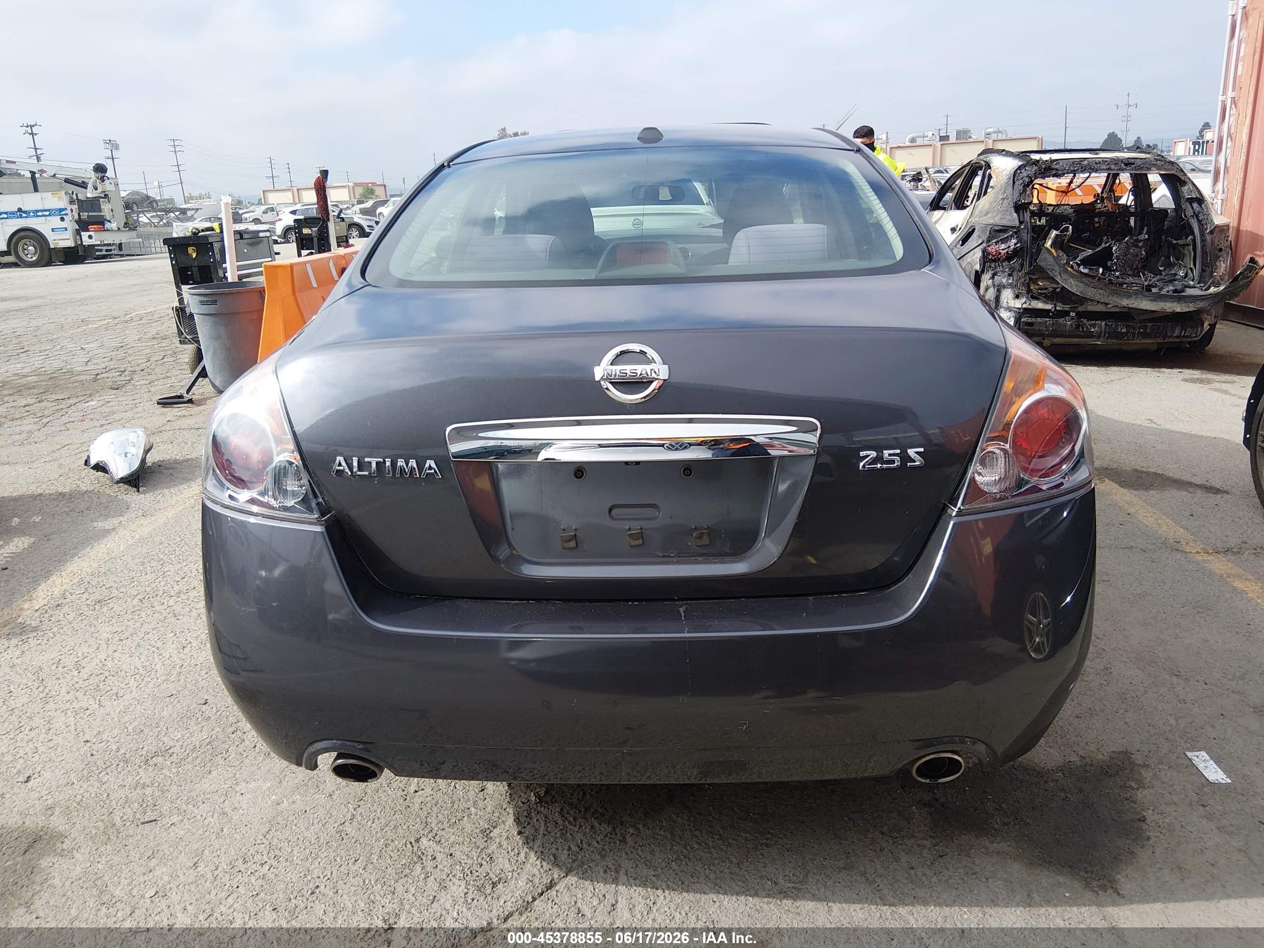 2010 Nissan Altima 2.5 S Gray vin: 1N4AL2AP5AN547407
