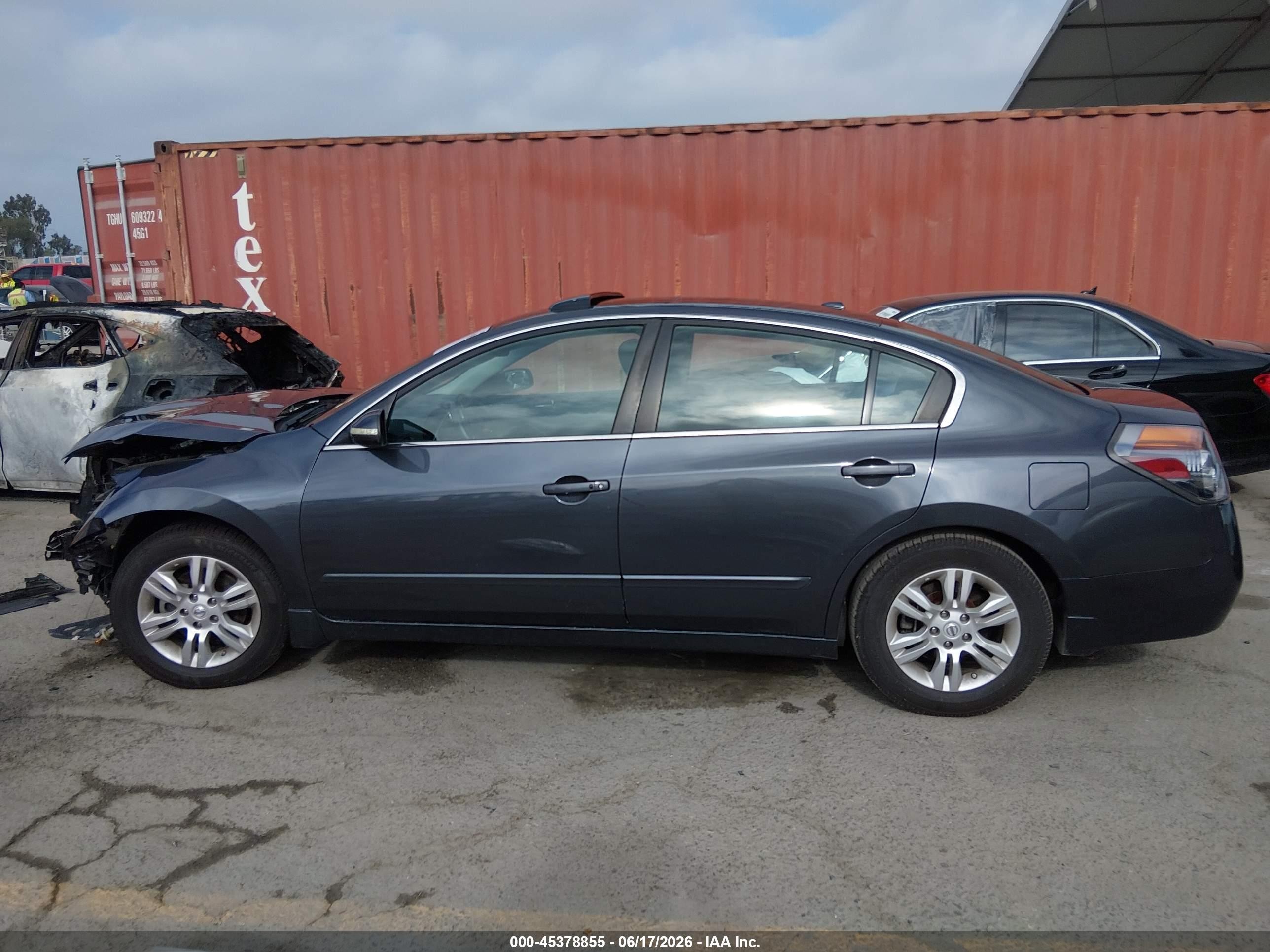 2010 Nissan Altima 2.5 S Gray vin: 1N4AL2AP5AN547407