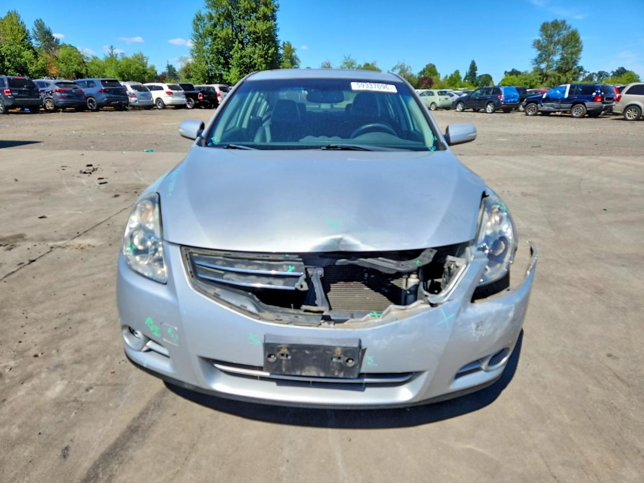 2010 Nissan Altima 2.5 Silver vin: 1N4AL2AP5AN566474