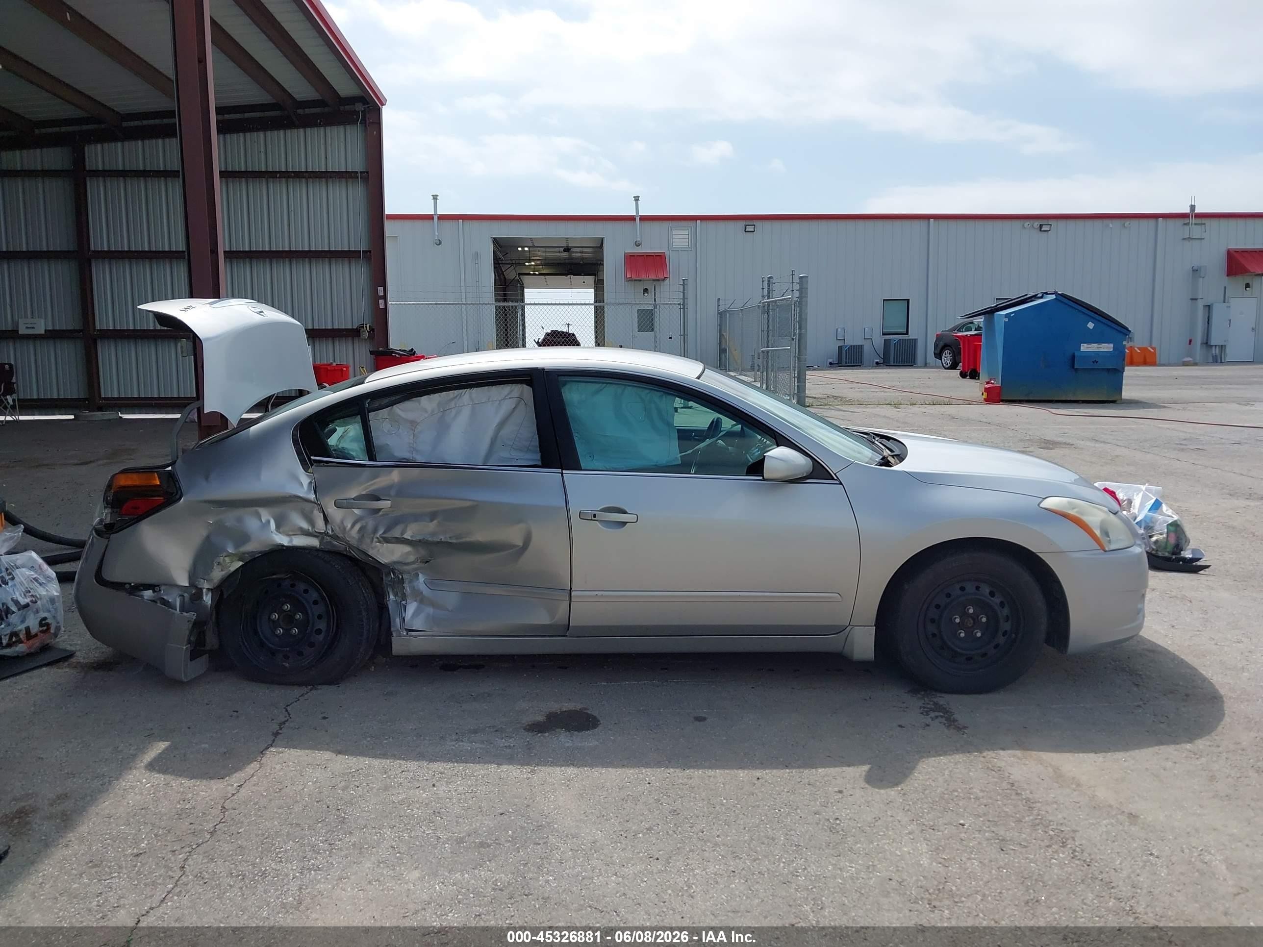 2010 Nissan Altima 2.5 S Silver vin: 1N4AL2AP5AN566541