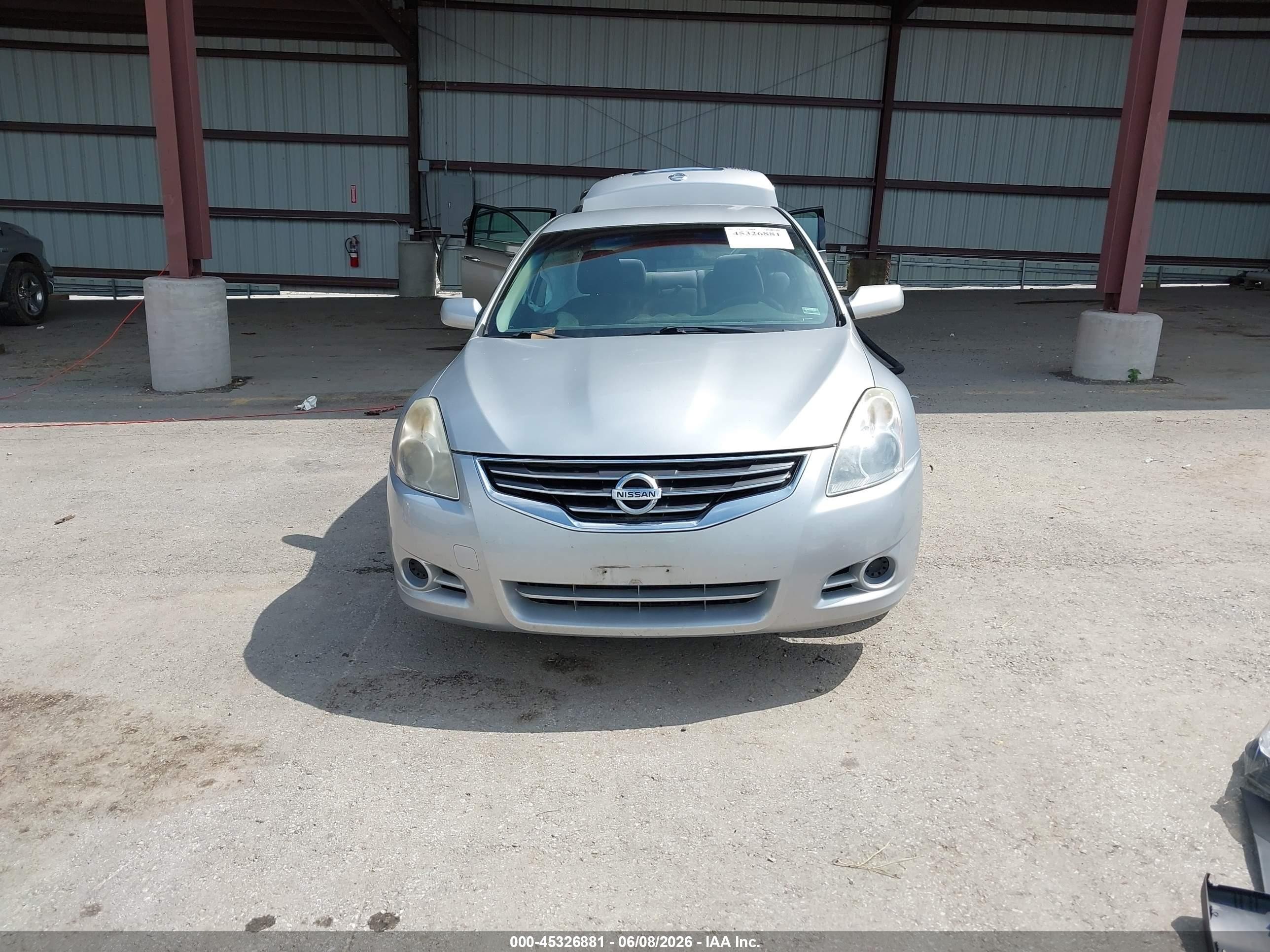 2010 Nissan Altima 2.5 S Silver vin: 1N4AL2AP5AN566541