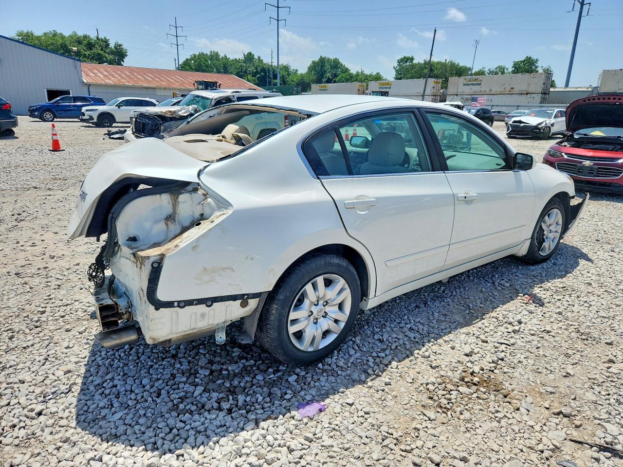 2011 Nissan Altima 2.5 Белый vin: 1N4AL2AP5BC109841