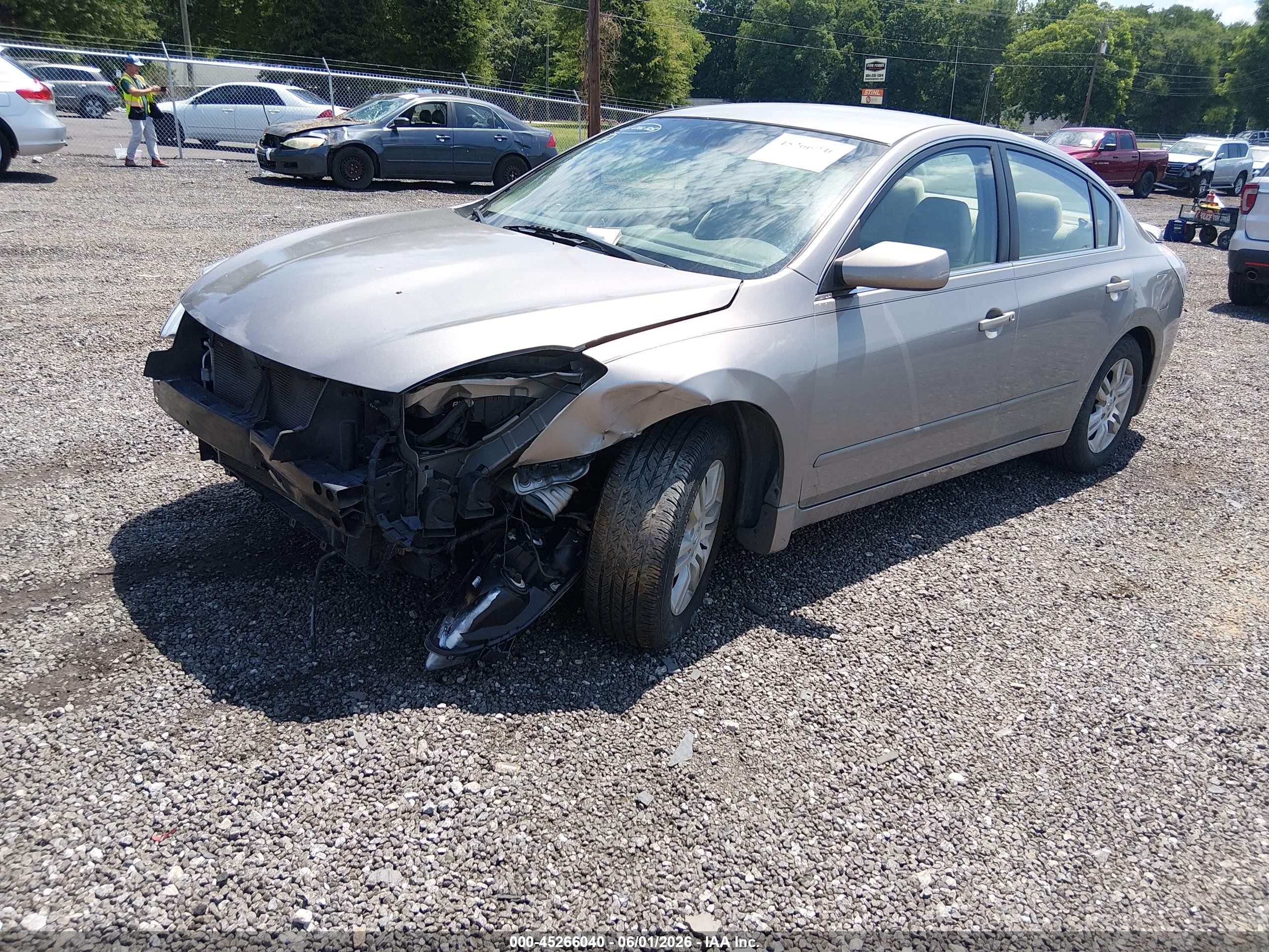 2011 Nissan Altima 2.5 S Silver vin: 1N4AL2AP5BC133542
