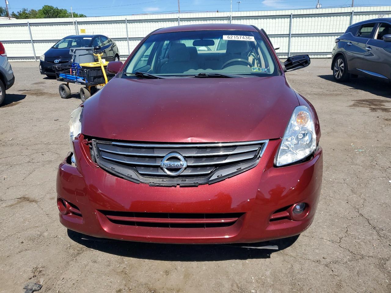2011 Nissan Altima 2.5 Maroon vin: 1N4AL2AP5BC134738