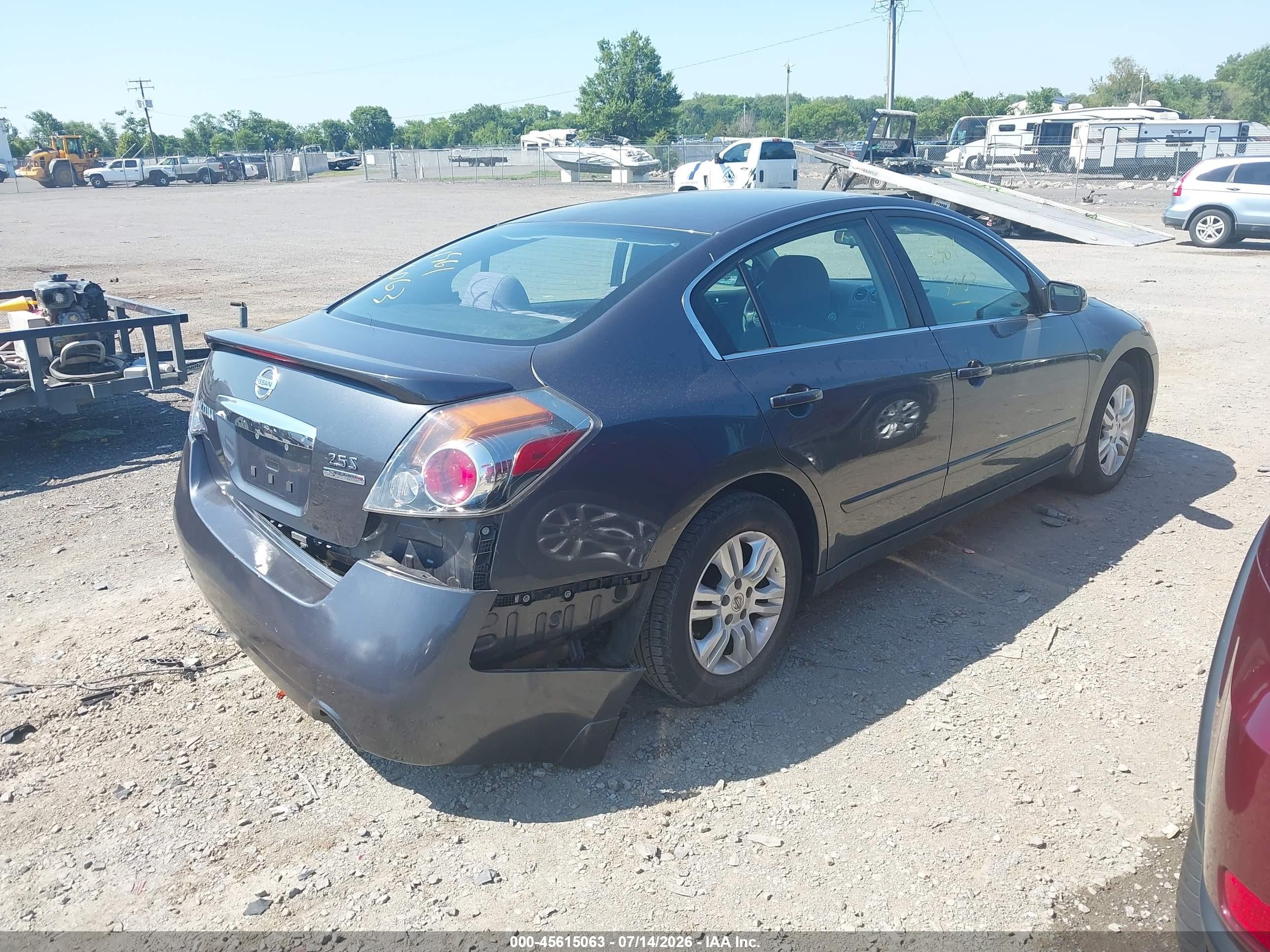 2011 Nissan Altima 2.5 S Gray vin: 1N4AL2AP5BC144914