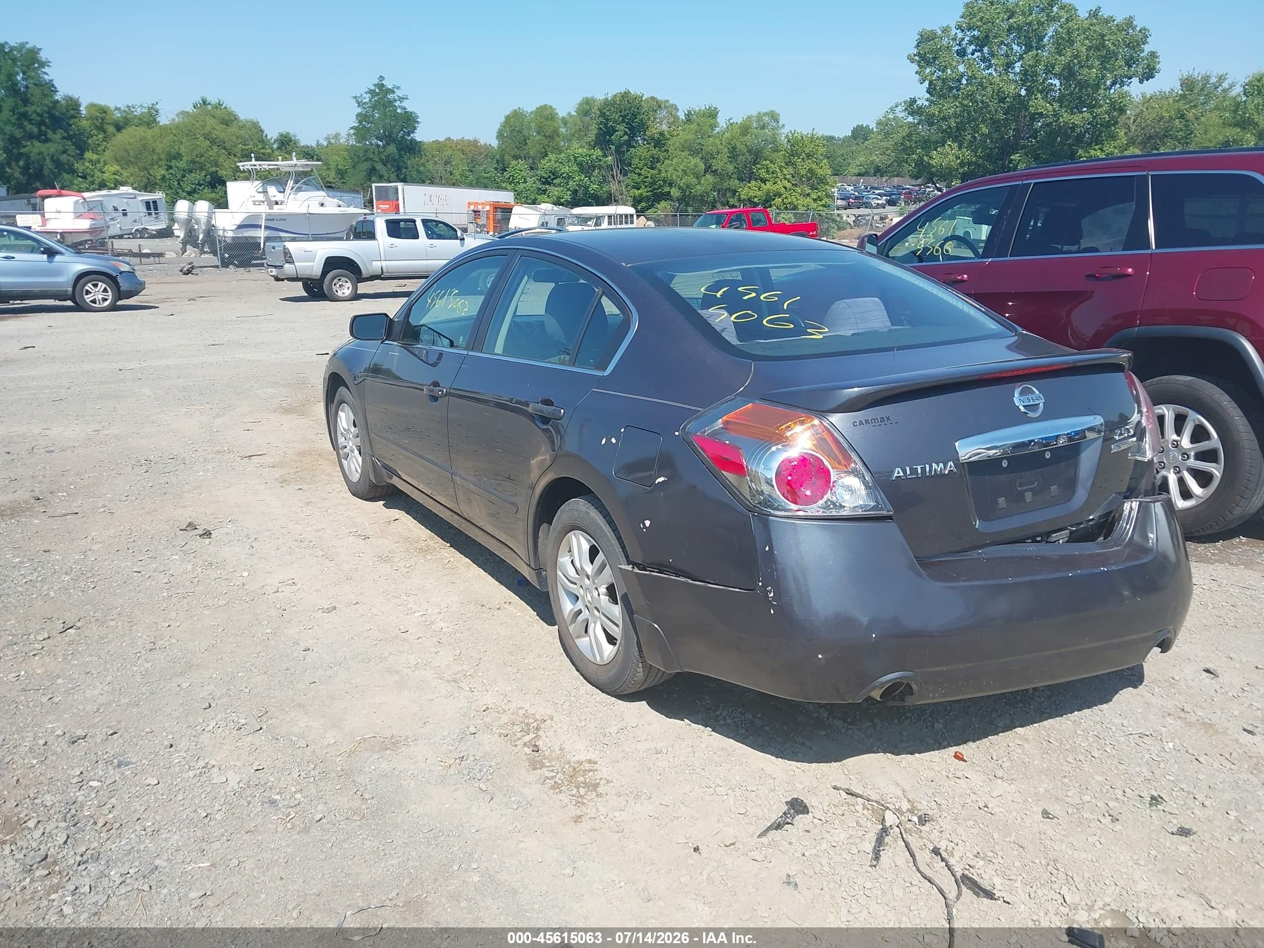 2011 Nissan Altima 2.5 S Gray vin: 1N4AL2AP5BC144914