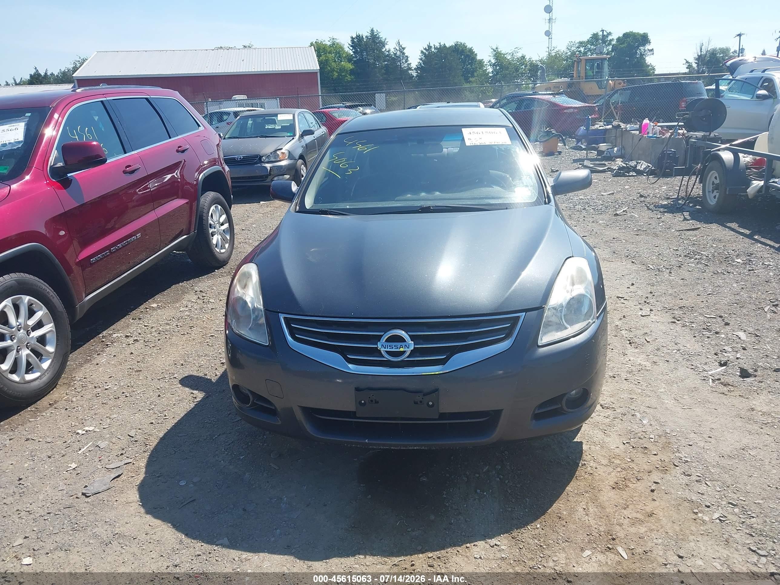 2011 Nissan Altima 2.5 S Gray vin: 1N4AL2AP5BC144914