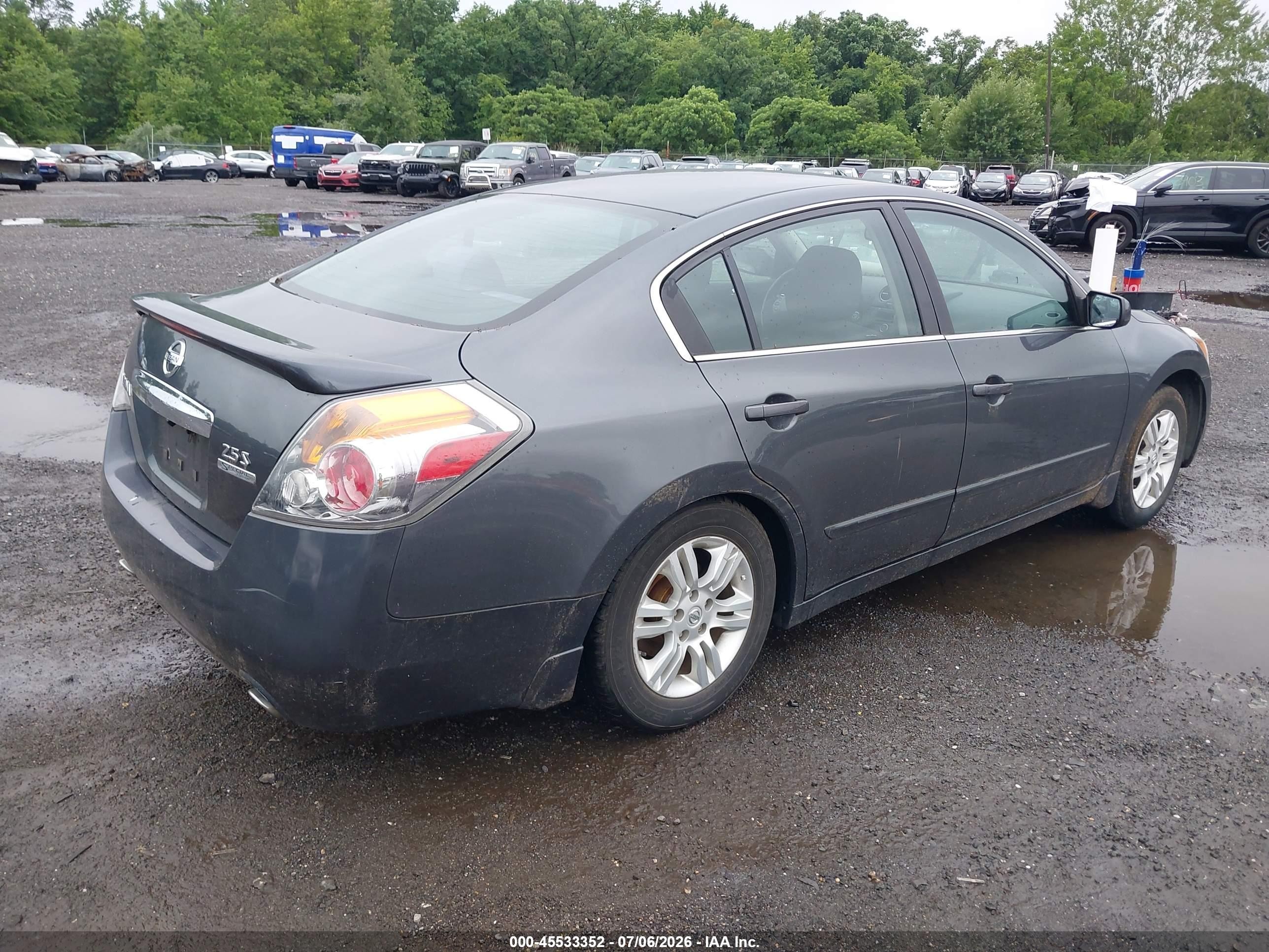 2011 Nissan Altima 2.5 S Gray vin: 1N4AL2AP5BC170154